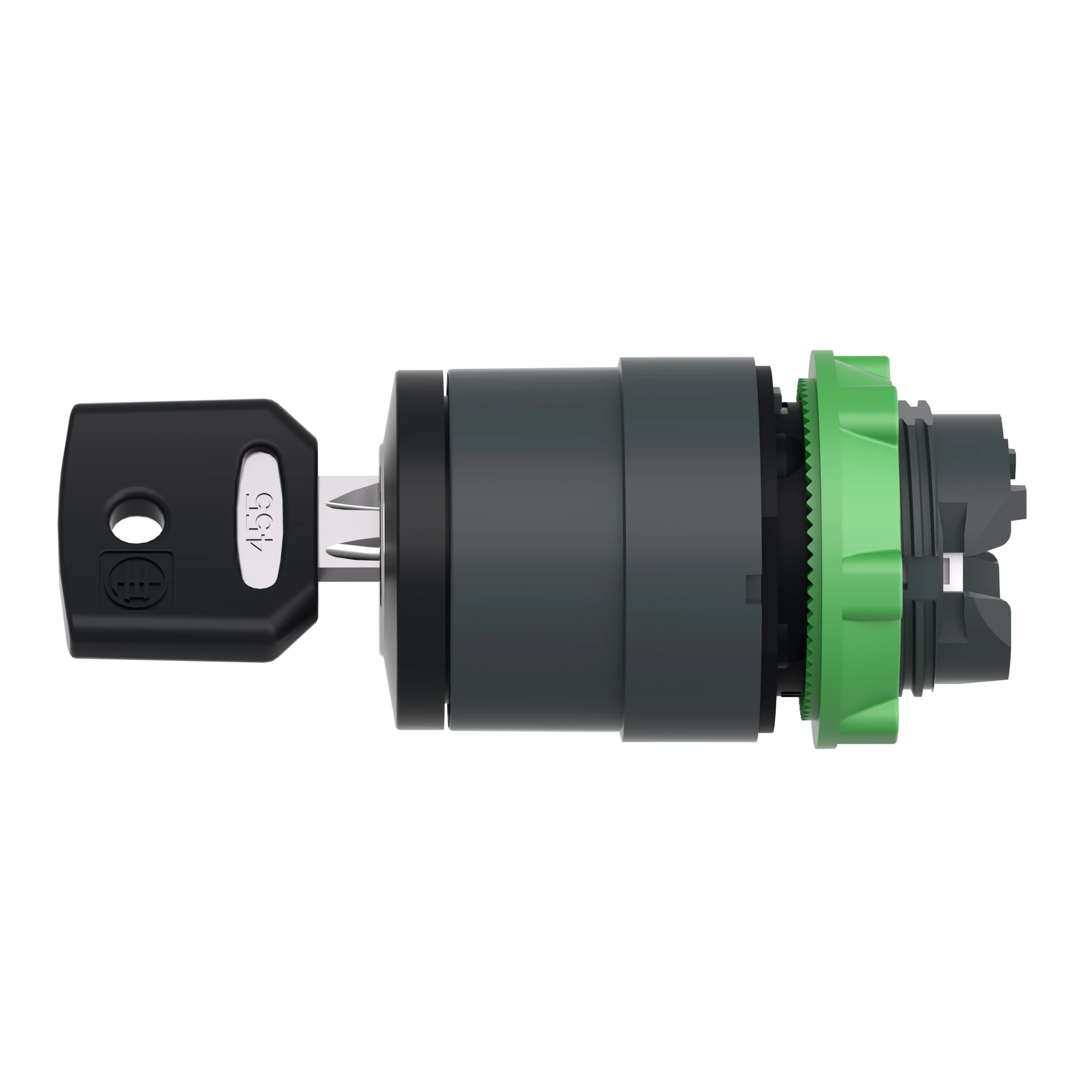 Schneider Electric ZB5AG212 Key switch, front element, Harmony XB5, plastic, 22mm, black, 2 positions, locking, Ronis 421E (img_006)