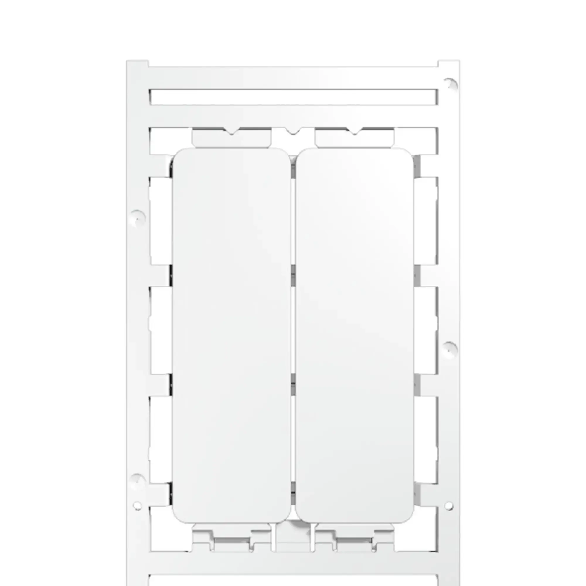 Weidmüller 1525850000 Device marking, Width: 85 mm, Printed characters: Based on customer requirements (Please send M-Print PRO file), Polyamide 66, To customer specificati (img_001)