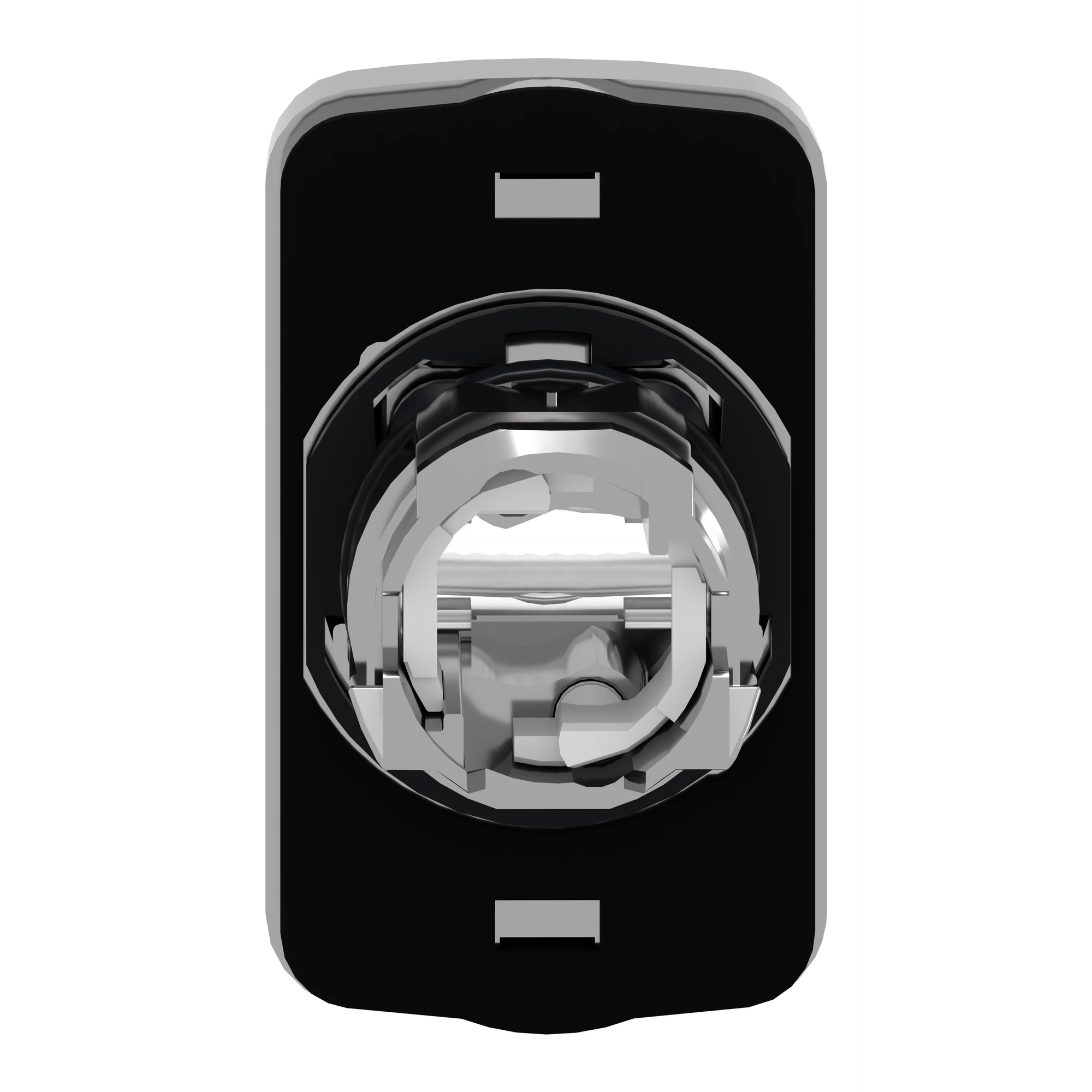 Schneider Electric ZB4BW7A3741 Double push button, Front element, Harmony XB4, Metal, 22mm, green, red, labelled I/O, illuminated (img_002)