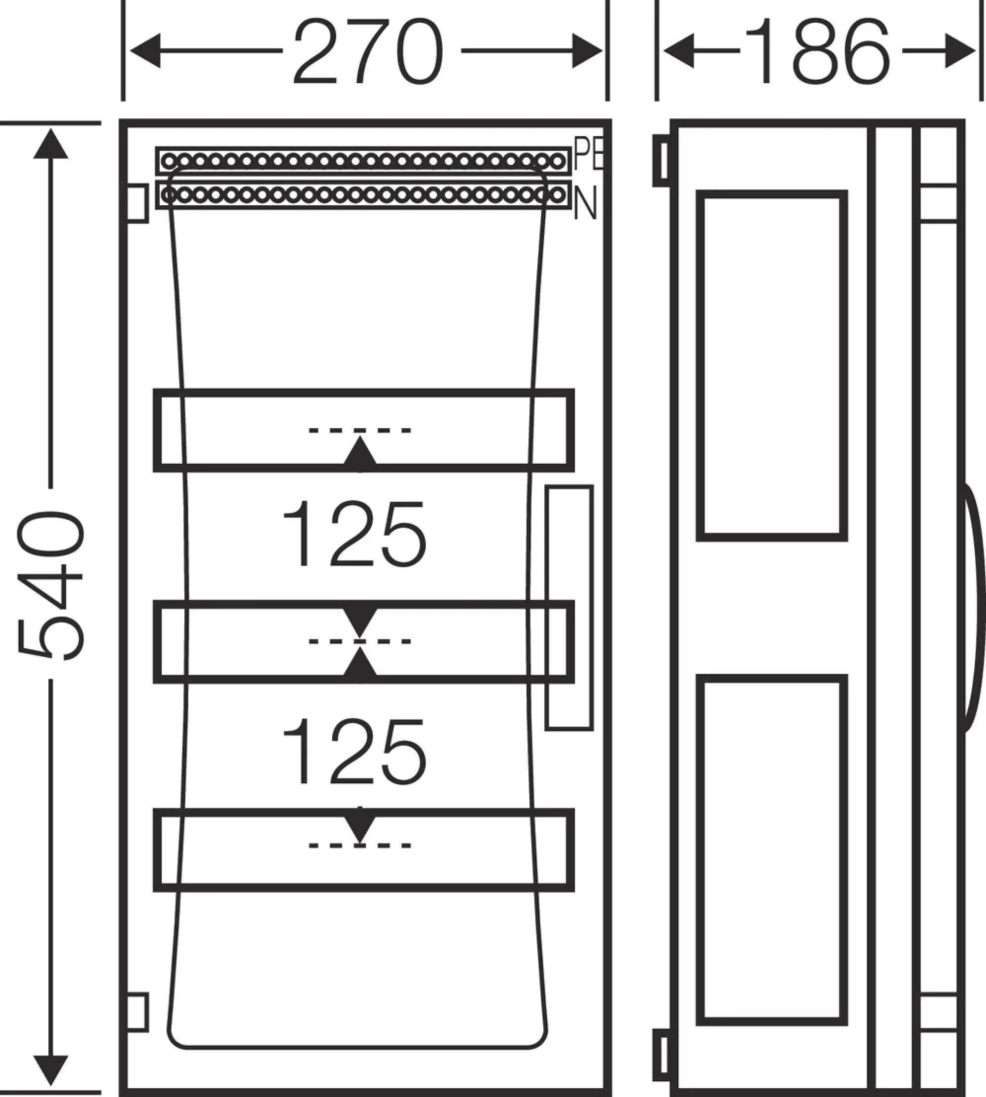 Hensel 68000179 ENYSTAR-Automatengehäuse 36 Teilungseinheiten FP 1319 (img_003)