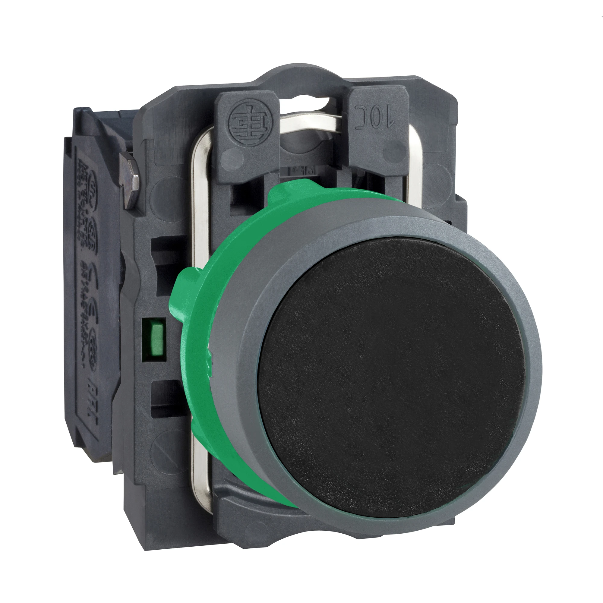Schneider Electric XB5AA21C0 Pushbutton, Harmony XB5, Plastic, light grey, black, unmarked, 22mm, momentary, 1NO (img_001) Schneider Electric XB5AA21C0 Pushbutton, Harmony XB5, Plastic, light grey, black, unmarked, 22mm, momentary, 1NO (img_001)