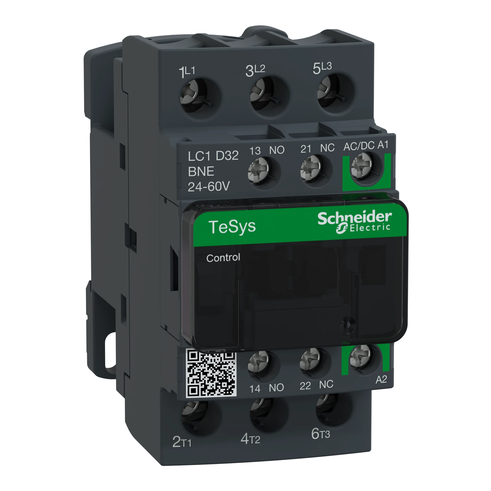 Schneider Electric LC1D32BNE Power contactor LC1D 3p, +1NO+1NC, 15 kW, 32 A, 400 V AC3, coil 24-60 V AC/DC (img_001) Schneider Electric LC1D32BNE Power contactor LC1D 3p, +1NO+1NC, 15 kW, 32 A, 400 V AC3, coil 24-60 V AC/DC (img_001)