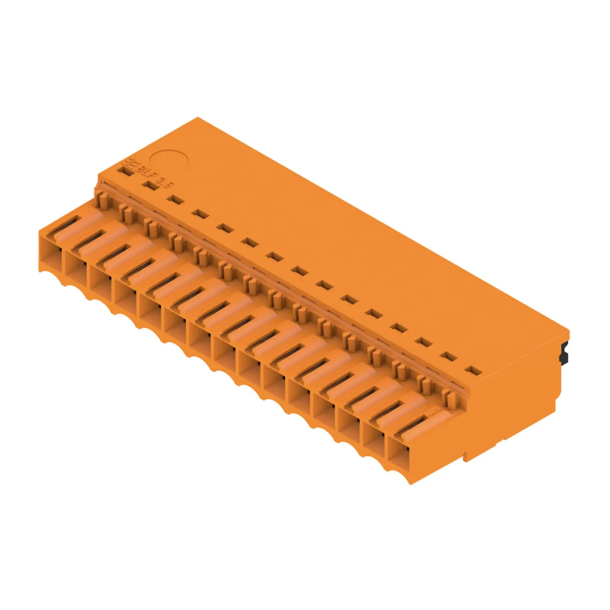 Weidmüller 2459180000 PCB connector (wire connection), 160 V, 17.5 A, Pitch in mm: 3.50, 1.5 mm², Number of poles: 15, PUSH IN with actuator, Box (img_001)