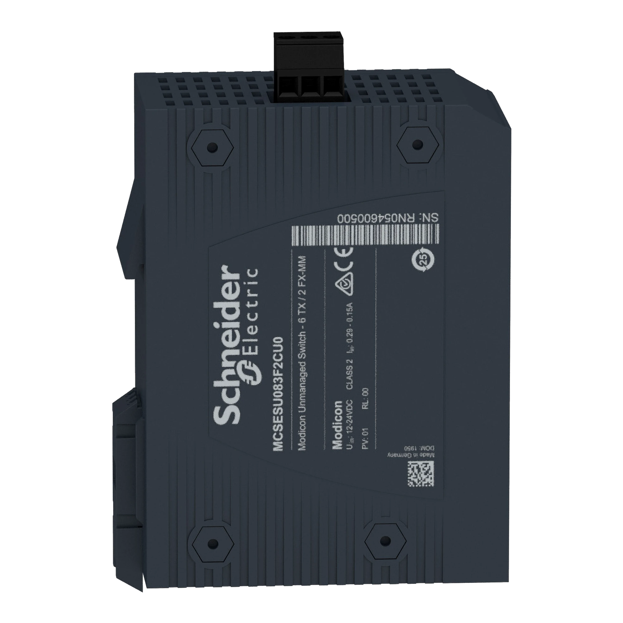 Schneider Electric MCSESU083F2CU0 Modicon Unmanaged Switch, 6 Copper Ports (6TX 10/100 Mbps) + 2 Multimode Fiber Ports (2FX-MM 100 Mbps) (img_004) Schneider Electric MCSESU083F2CU0 Modicon Unmanaged Switch, 6 Copper Ports (6TX 10/100 Mbps) + 2 Multimode Fiber Ports (2FX-MM 100 Mbps) (img_004)