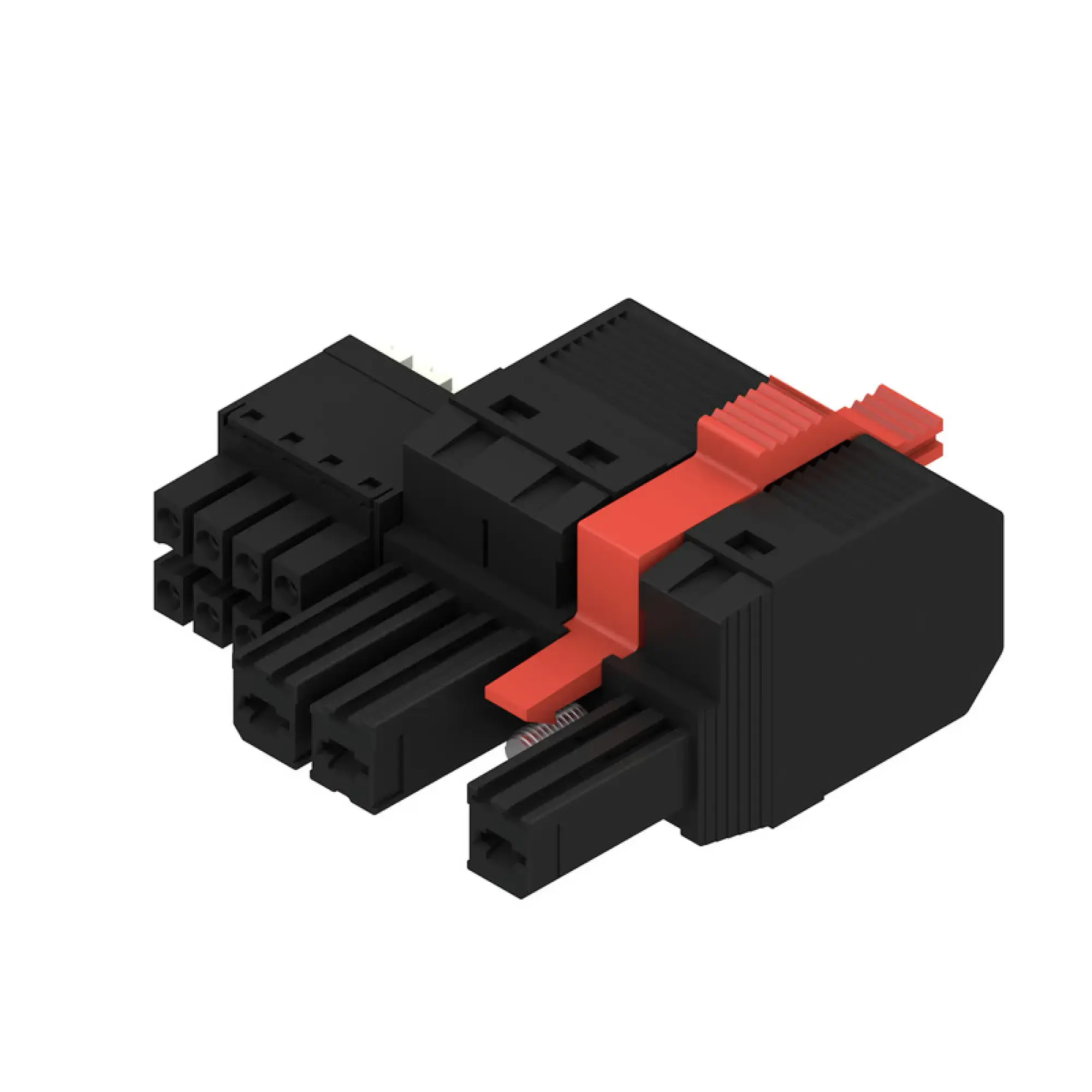 Weidmüller 1157470000 Hybrid connector (wire connection), 7.62 mm, Number of poles: 3, PUSH IN with actuator, PUSH IN without actuator (img_001)