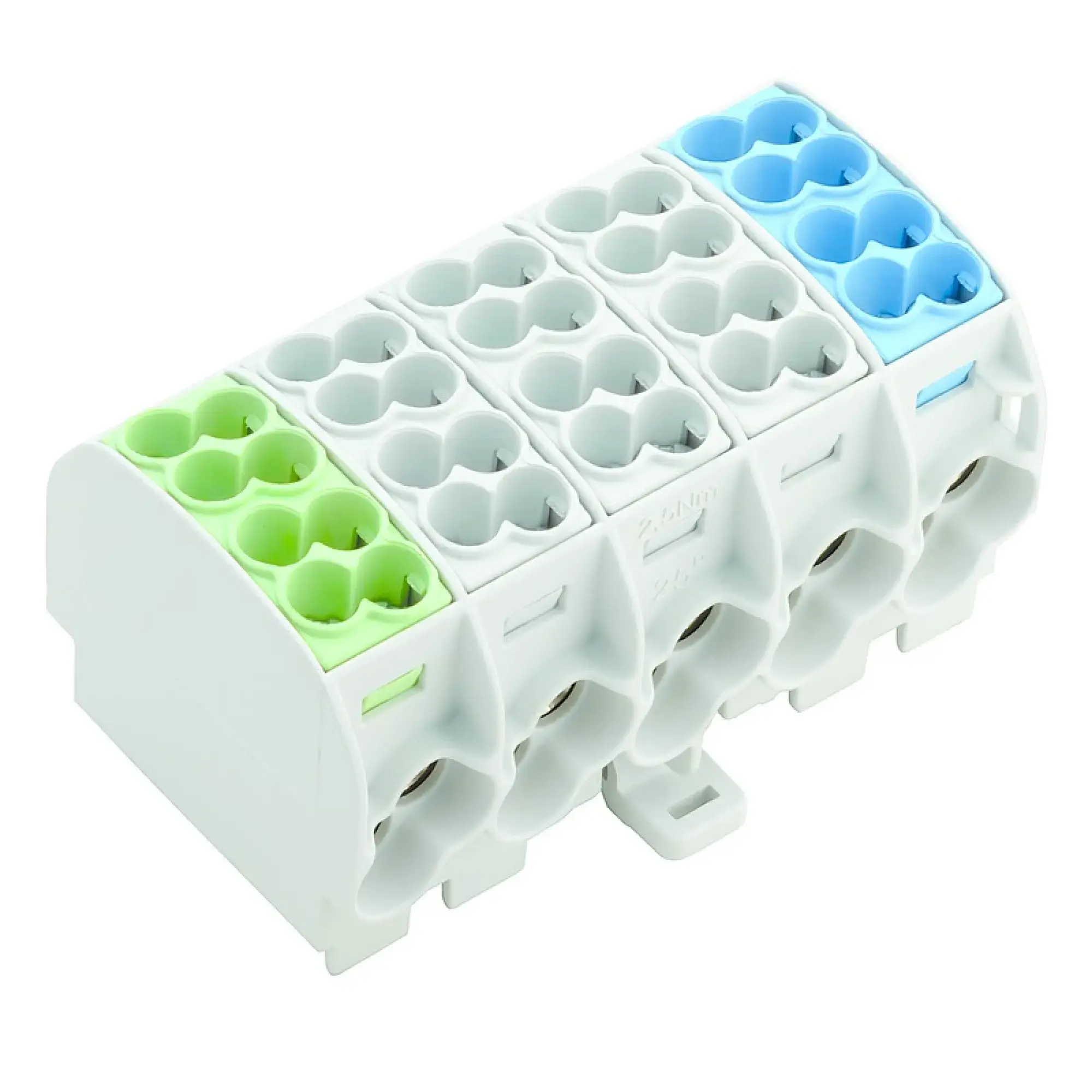 Weidmüller 1562140000 Potential distributor terminal, Screw connection, Light Grey, 25 mm², 152 A, 1000 V, Number of connections: 20, Number of levels: 1, TS 35, V-0, Wemid (img_001) Weidmüller 1562140000 Potential distributor terminal, Screw connection, Light Grey, 25 mm², 152 A, 1000 V, Number of connections: 20, Number of levels: 1, TS 35, V-0, Wemid (img_001)