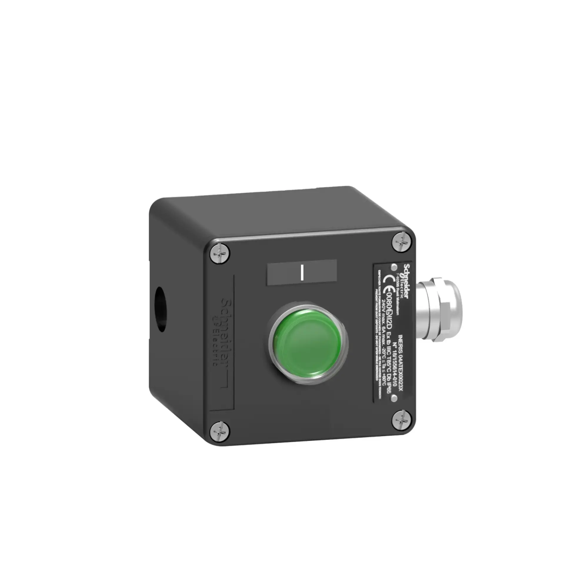 Schneider Electric XAWF100EX ATEX CONTROL STATION (METAL) 1 GREEN START BUTTON (img_002)