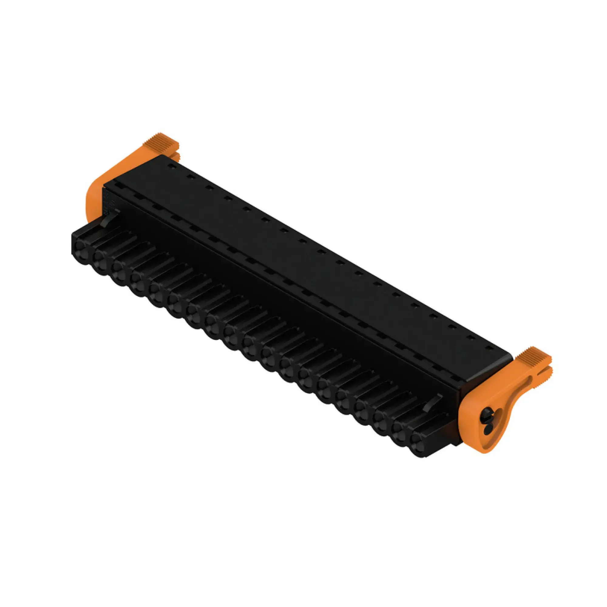 Weidmüller 1014910000 PCB connector (wire connection), 320 V, 24 A, Pitch in mm: 5.08, 3.31 mm², Number of poles: 19, PUSH IN with actuator, Box (img_001)