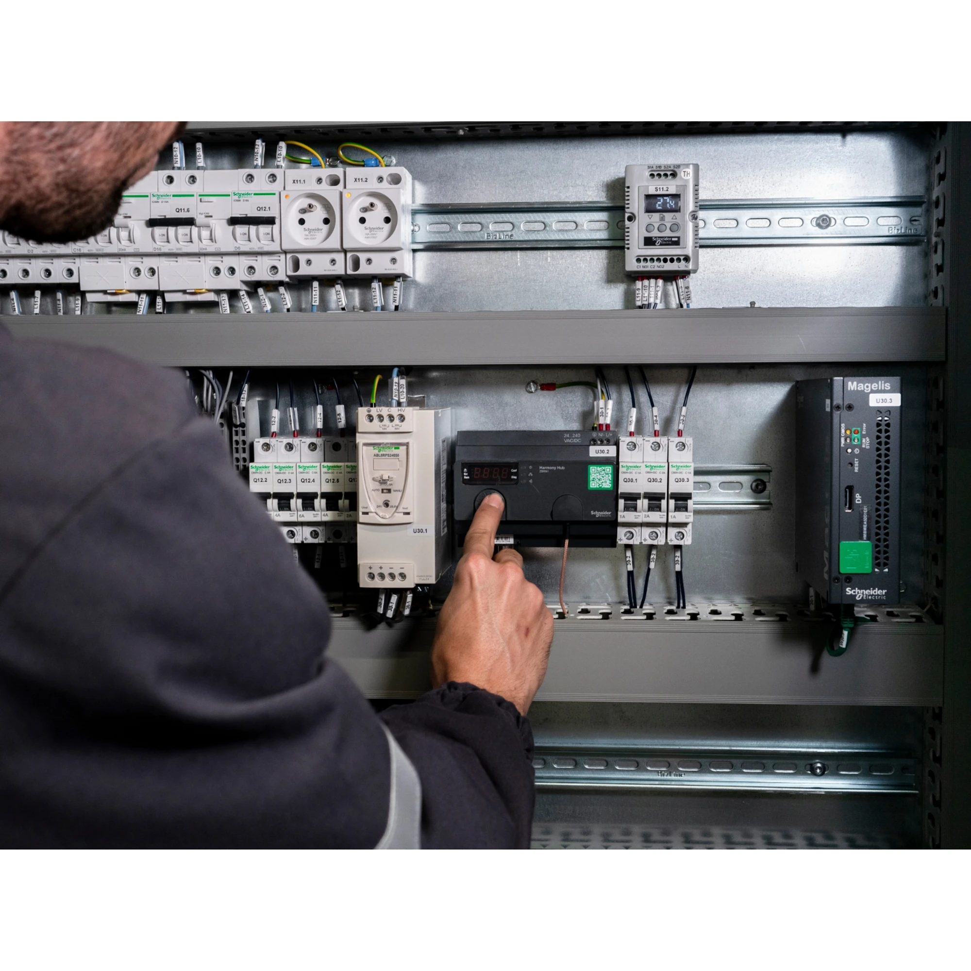 Schneider Electric ZBRN1 Harmony Hub, Receiver for Radio Devices, Gateway, 24-240V ACDC, Modbus/TCP, Ethernet/RJ45, 2.4 GHz (img_002) Schneider Electric ZBRN1 Harmony Hub, Receiver for Radio Devices, Gateway, 24-240V ACDC, Modbus/TCP, Ethernet/RJ45, 2.4 GHz (img_002)