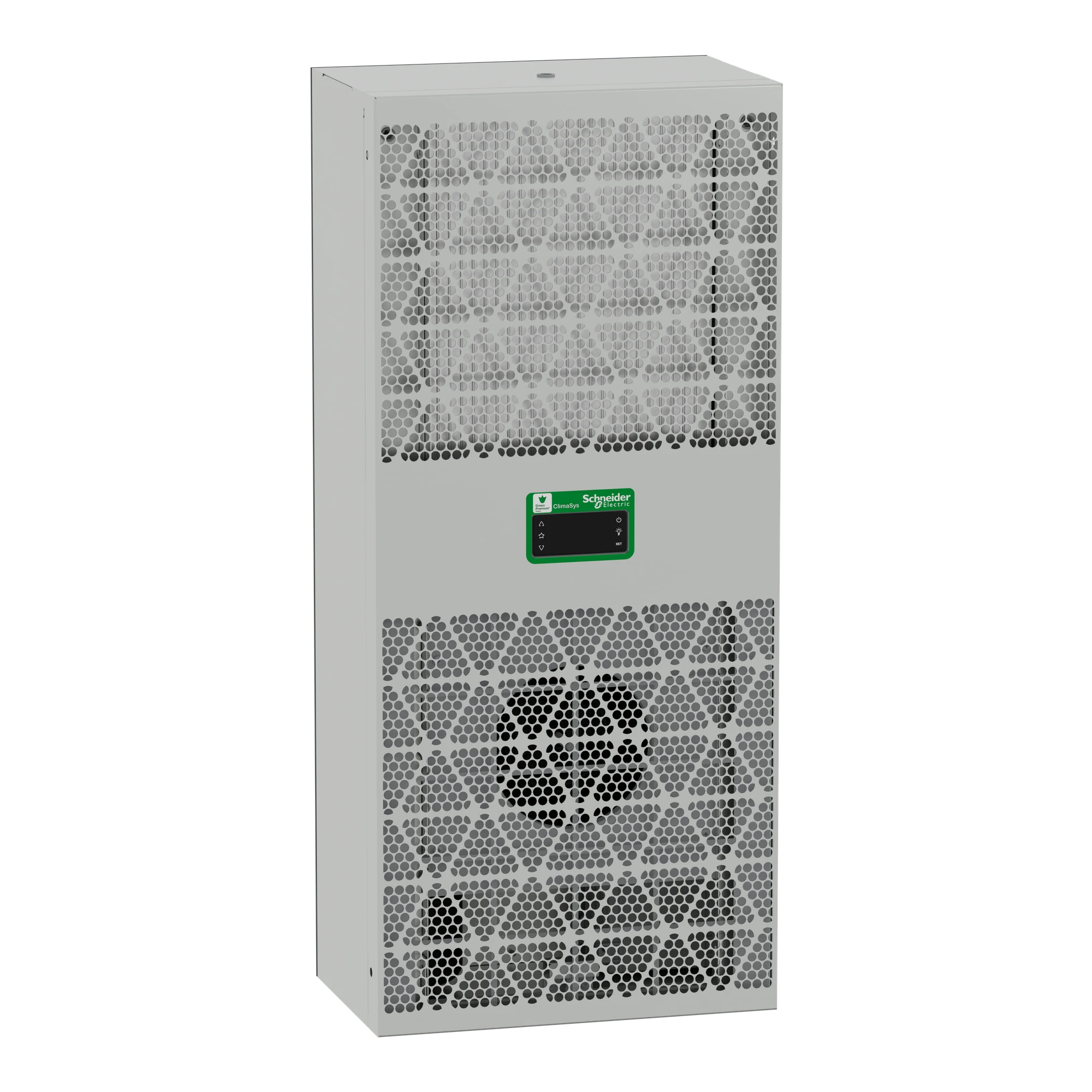 Schneider Electric NSYCU8002P4DG Wall-mounted Cooling Unit, networked, Climasys CU, 800W, 2 poles, 400/460V, 50/60Hz, IP55 (img_001)