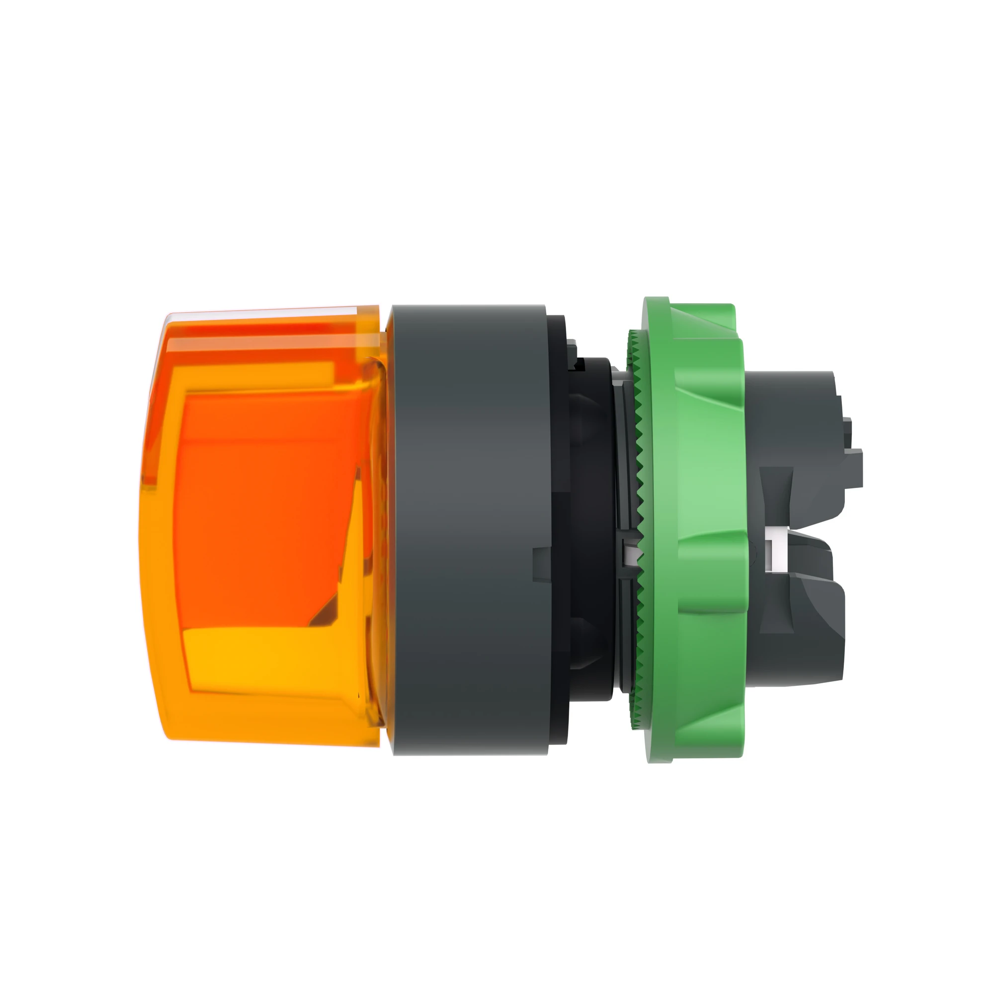 Schneider Electric ZB5AK1353 Illuminated Selector Switch, Front Element, Harmony XB5, Plastic, 22mm, Orange, for Universal LED, 3 Positions, Latching (img_008) Schneider Electric ZB5AK1353 Illuminated Selector Switch, Front Element, Harmony XB5, Plastic, 22mm, Orange, for Universal LED, 3 Positions, Latching (img_008)