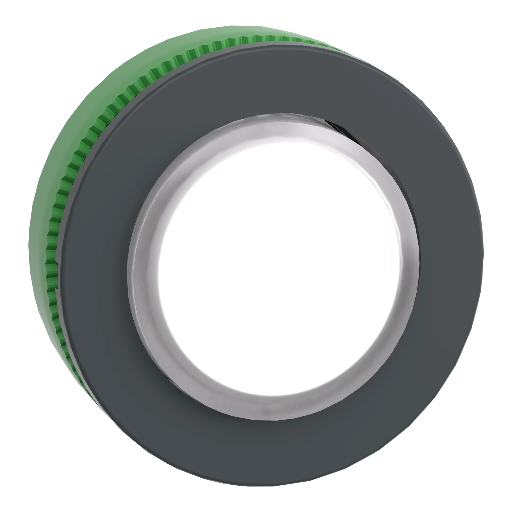 Schneider Electric ZB5FH13 Illuminated push button, front element, Harmony XB5F, plastic, 30mm, white, protruding, unlabeled, latching (img_001)