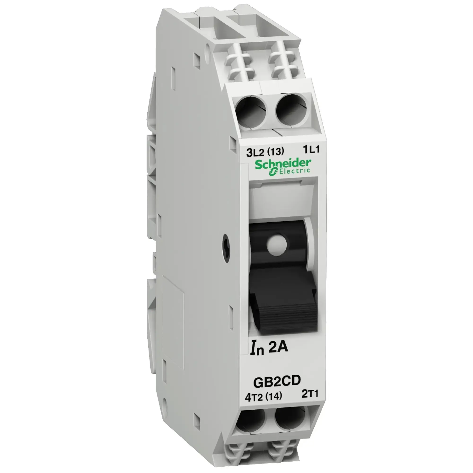 Schneider Electric GB2CD05 Circuit breaker TeSys for control circuits, GB2-CD, 0.5A, 1p+N, 1d (img_002)