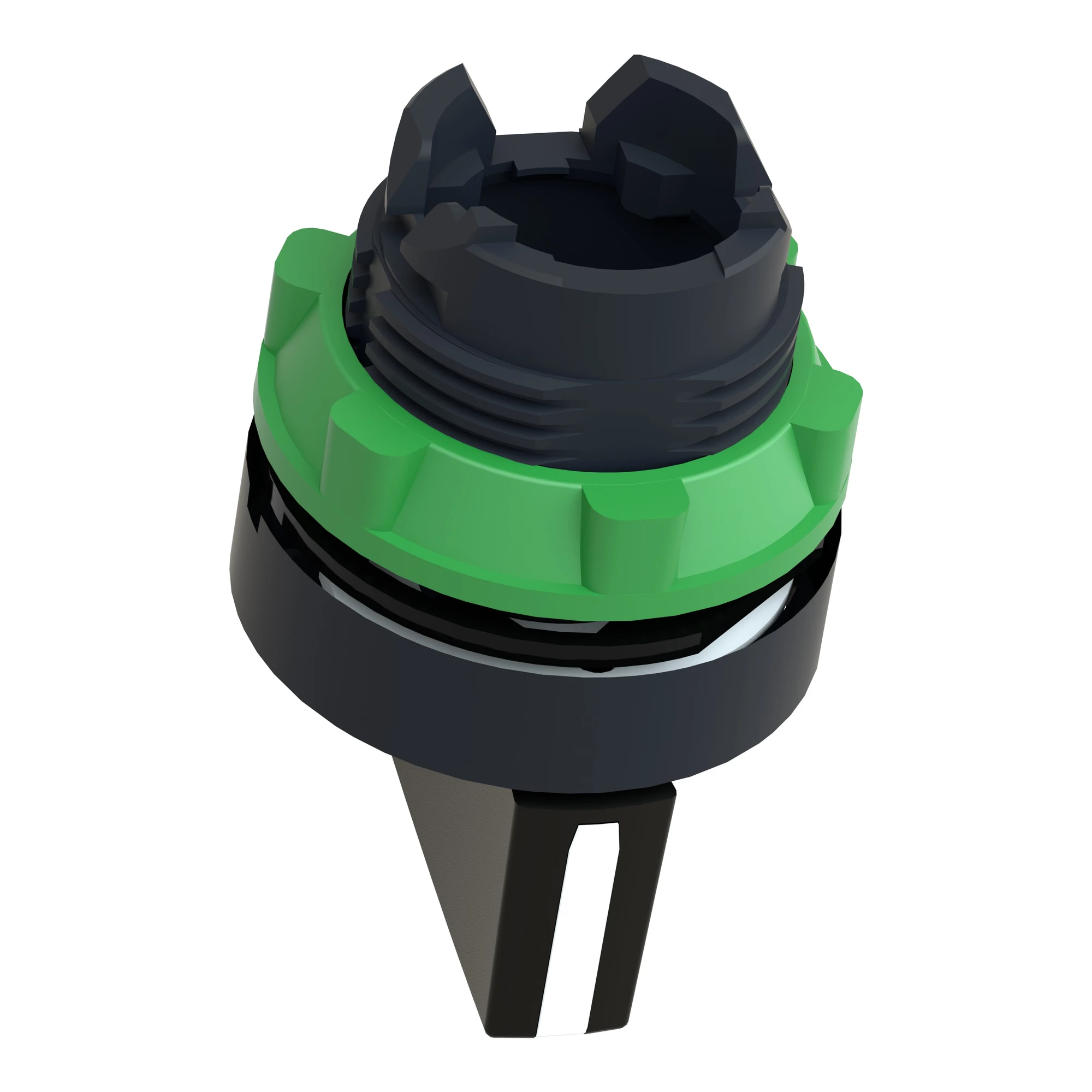 Schneider Electric ZB5AJ3 Selector switch, front element, Harmony XB5, plastic, 22mm, black, 3 positions, long toggle, latching (img_007) Schneider Electric ZB5AJ3 Selector switch, front element, Harmony XB5, plastic, 22mm, black, 3 positions, long toggle, latching (img_007)