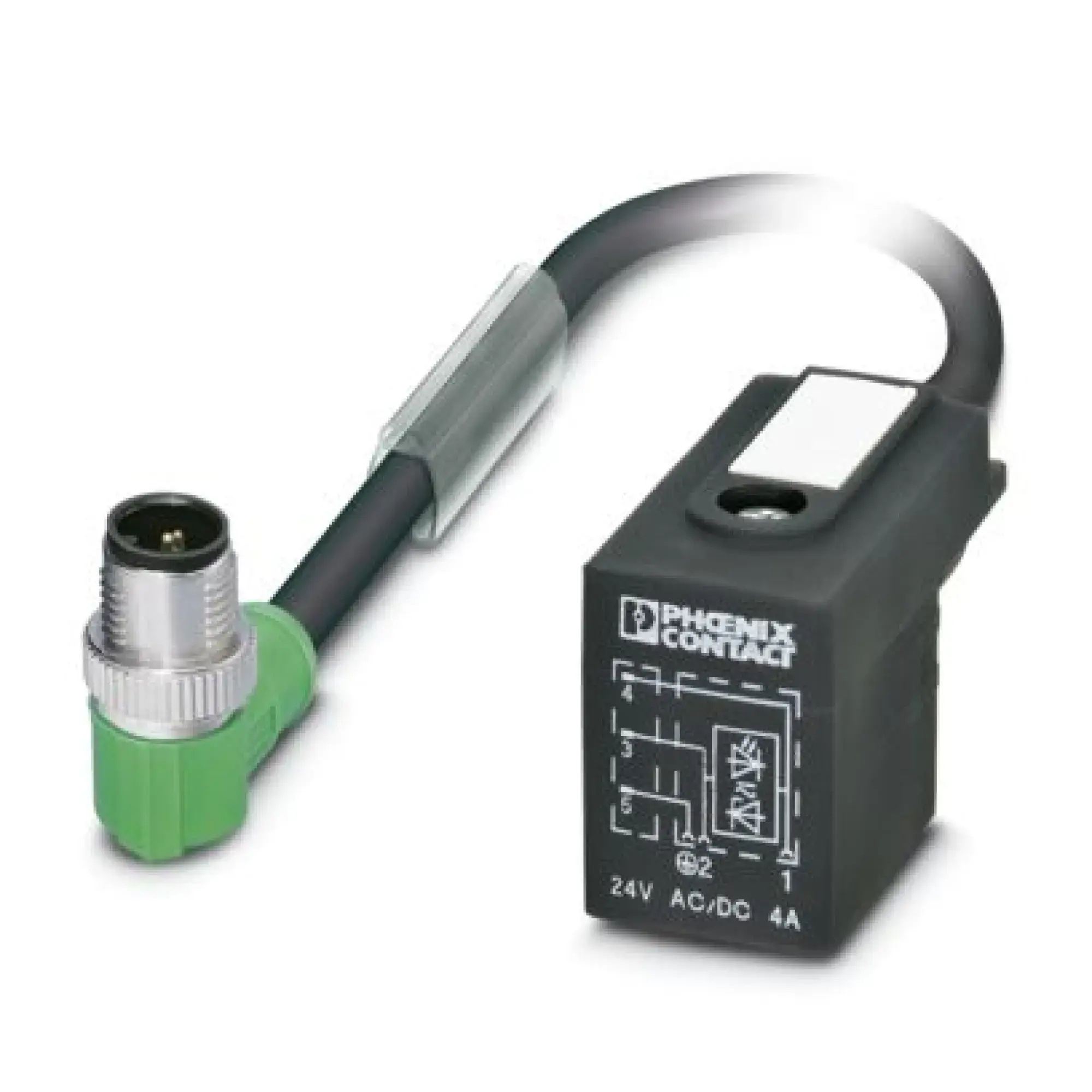 Phoenix Contact 1435360 Sensor/actuator cable SAC-3P-MR/ 3,0-PUR/B-1L-Z SCO (img_001)