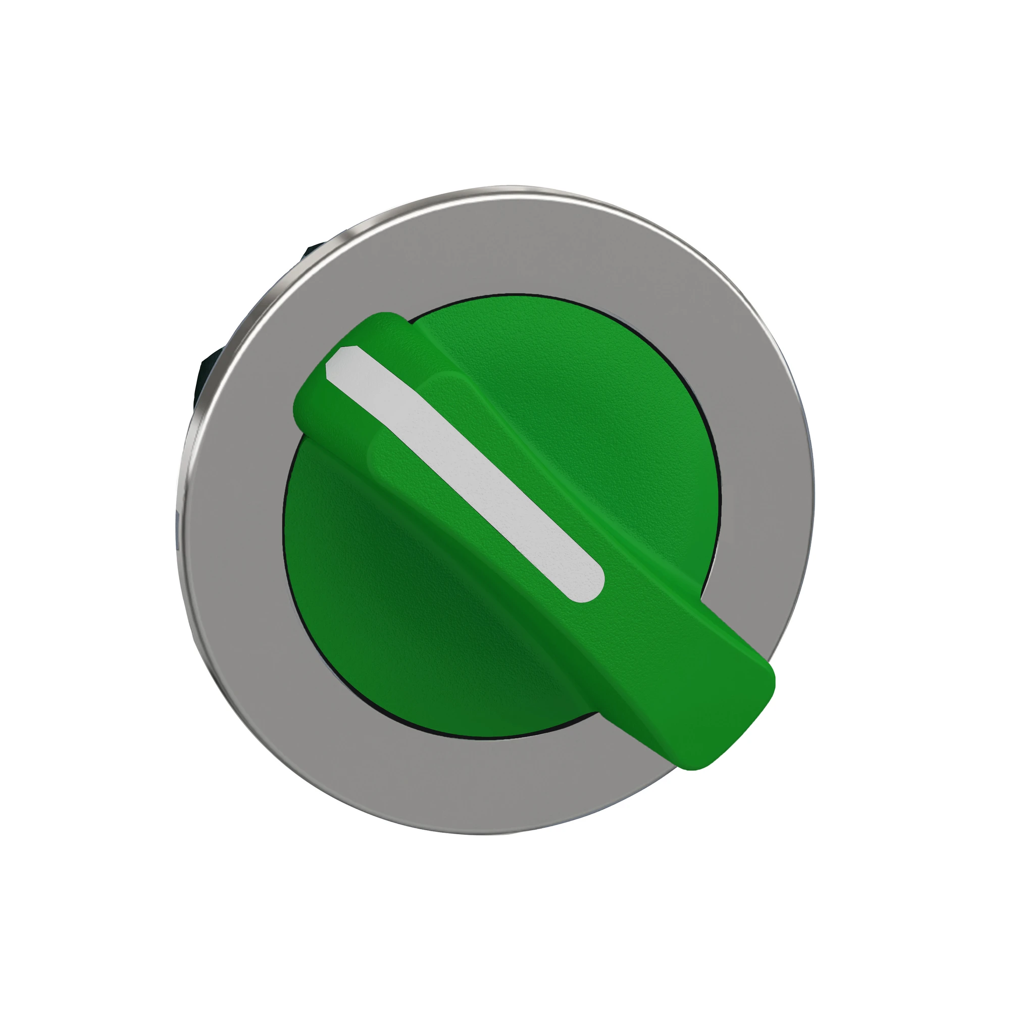 Schneider Electric ZB4FD203 Selector switch, front element, Harmony XB4F, metal, 30mm, green, 2 positions, latching (img_001) Schneider Electric ZB4FD203 Selector switch, front element, Harmony XB4F, metal, 30mm, green, 2 positions, latching (img_001)