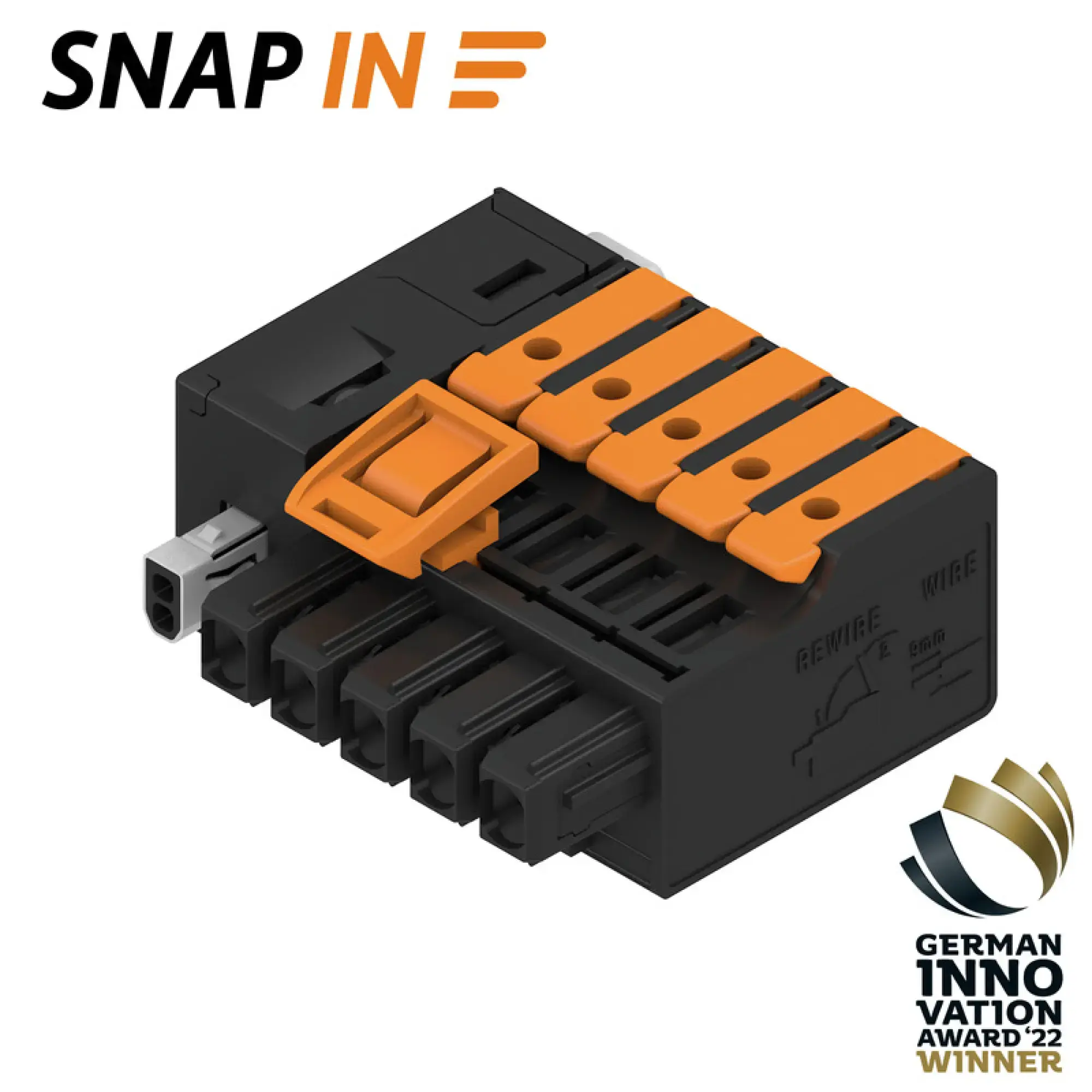 Weidmüller 2741910000 PCB connector (wire connection), 320 V, 26.8 A, Pitch in mm: 5.00, 4 mm², Number of poles: 5, SNAP IN, Box (img_001) Weidmüller 2741910000 PCB connector (wire connection), 320 V, 26.8 A, Pitch in mm: 5.00, 4 mm², Number of poles: 5, SNAP IN, Box (img_001)