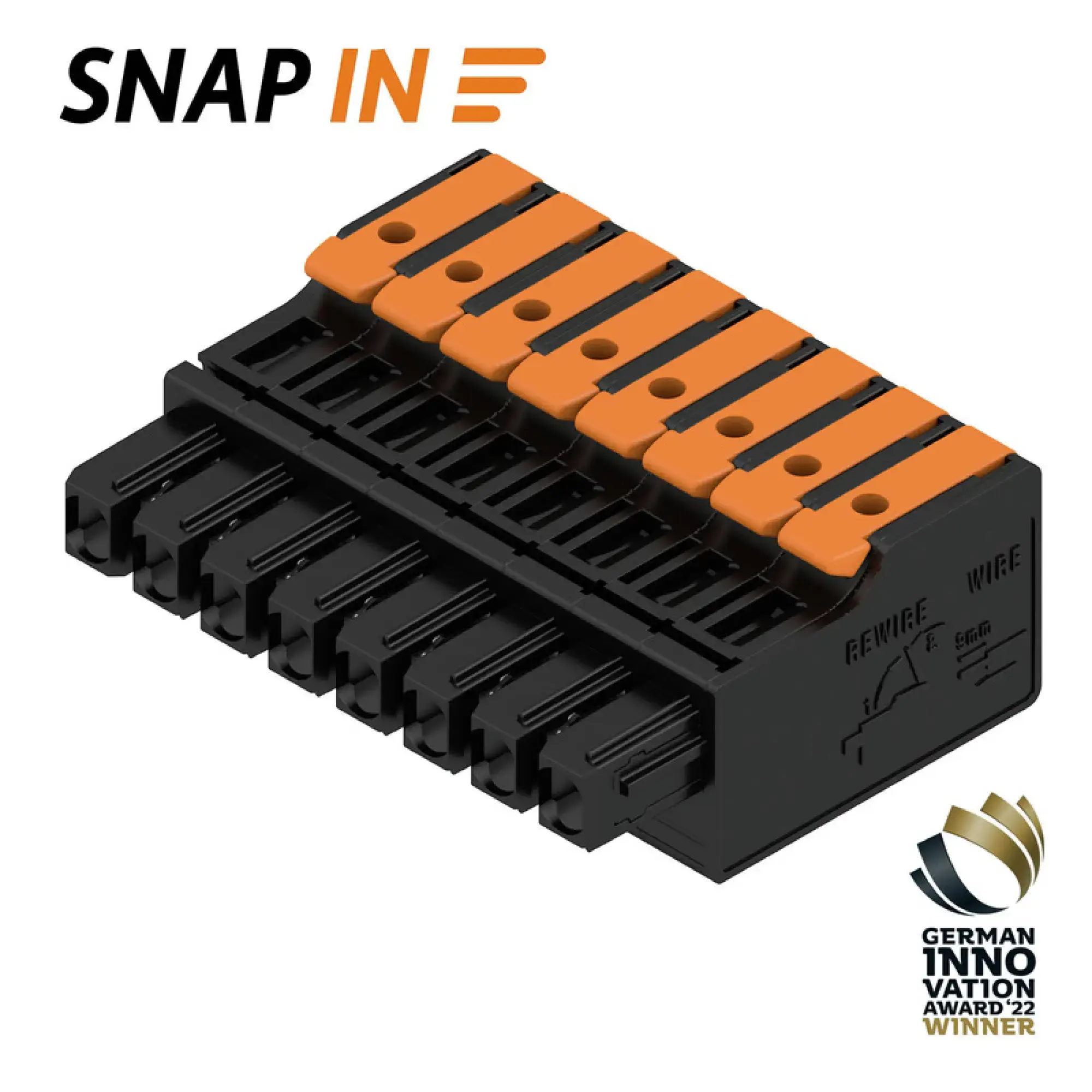 Weidmüller 2741620000 PCB connector (wire connection), 320 V, 26.8 A, Pitch in mm: 5.00, 4 mm², Number of poles: 8, SNAP IN, Box (img_001) Weidmüller 2741620000 PCB connector (wire connection), 320 V, 26.8 A, Pitch in mm: 5.00, 4 mm², Number of poles: 8, SNAP IN, Box (img_001)