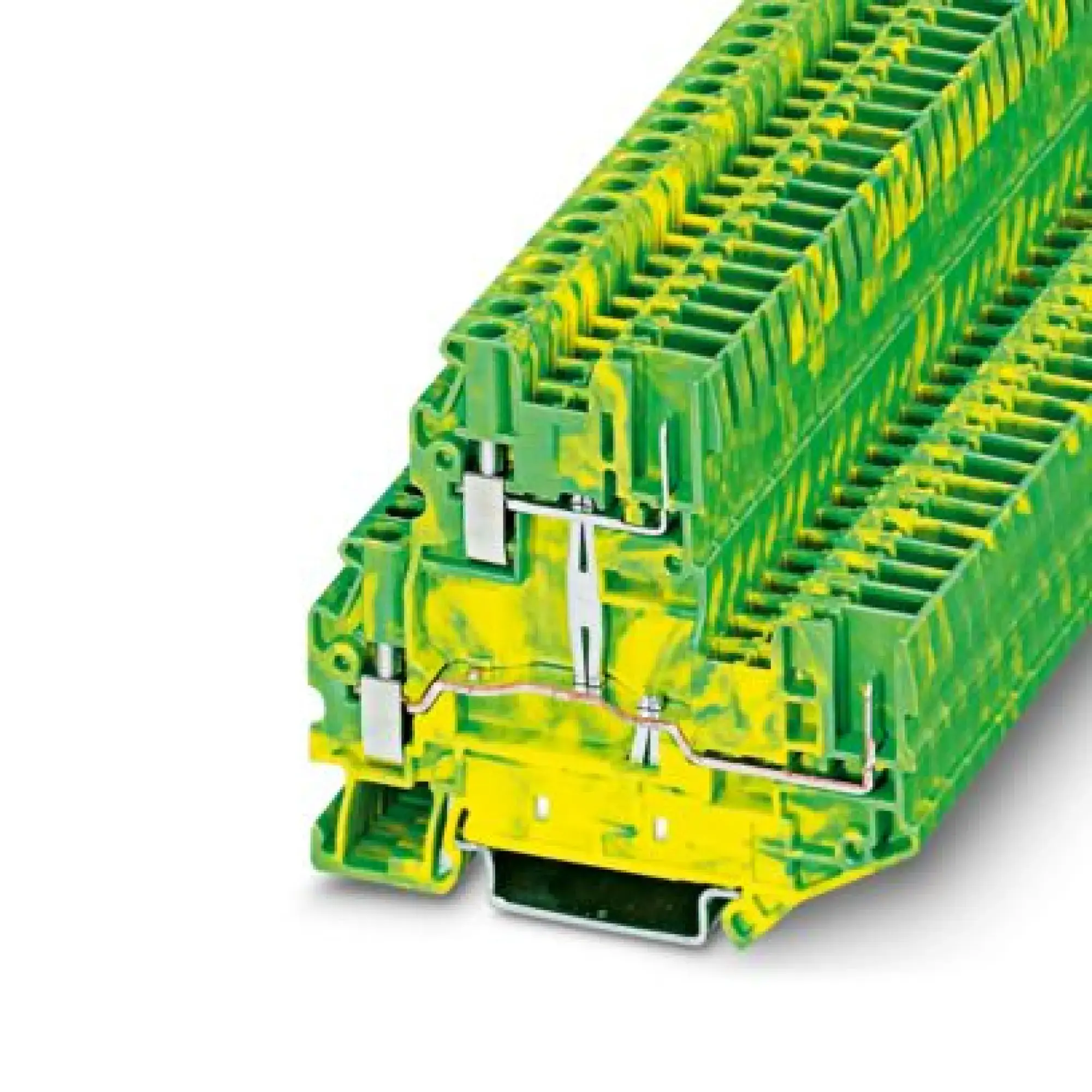 Phoenix Contact 3060380 Protective conductor double-level terminal block UTTB 2,5/2P-PE (img_001)