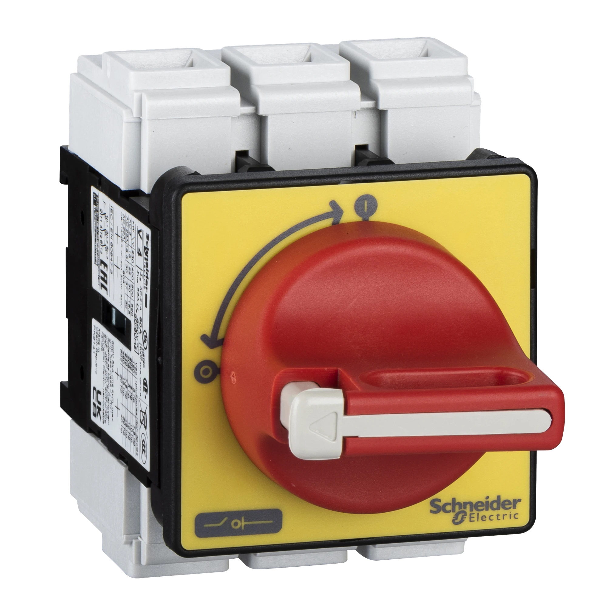 Schneider Electric VCF4 Emergency-Off/Main Switch, 4-hole mounting, 3p, 690V, 80A, lockable red handle (img_001) Schneider Electric VCF4 Emergency-Off/Main Switch, 4-hole mounting, 3p, 690V, 80A, lockable red handle (img_001)