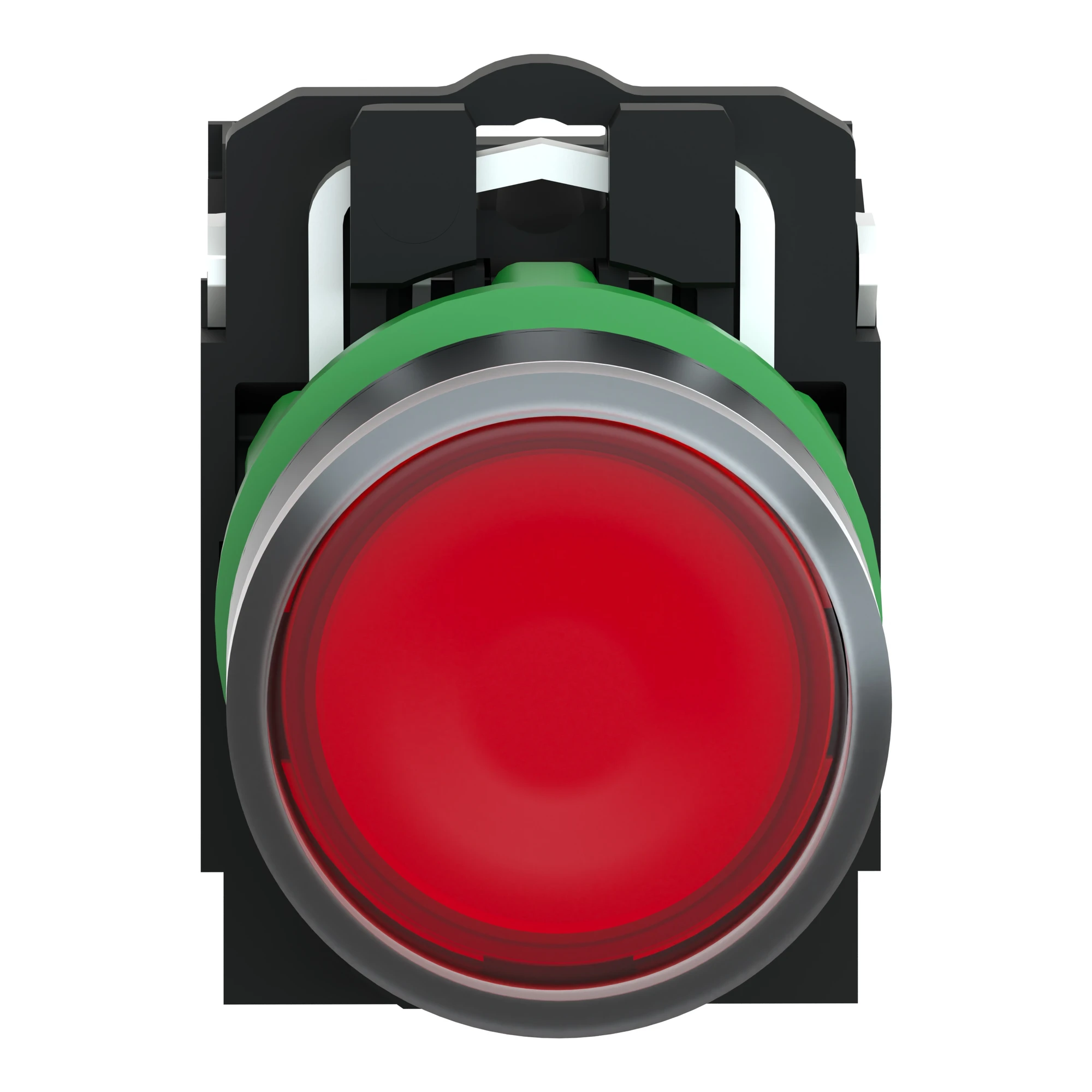 Schneider Electric XB5AW3465 Illuminated pushbutton, red, flat, 1NO+1NC, momentary, +BA 9s 250V 2.4W (img_005)