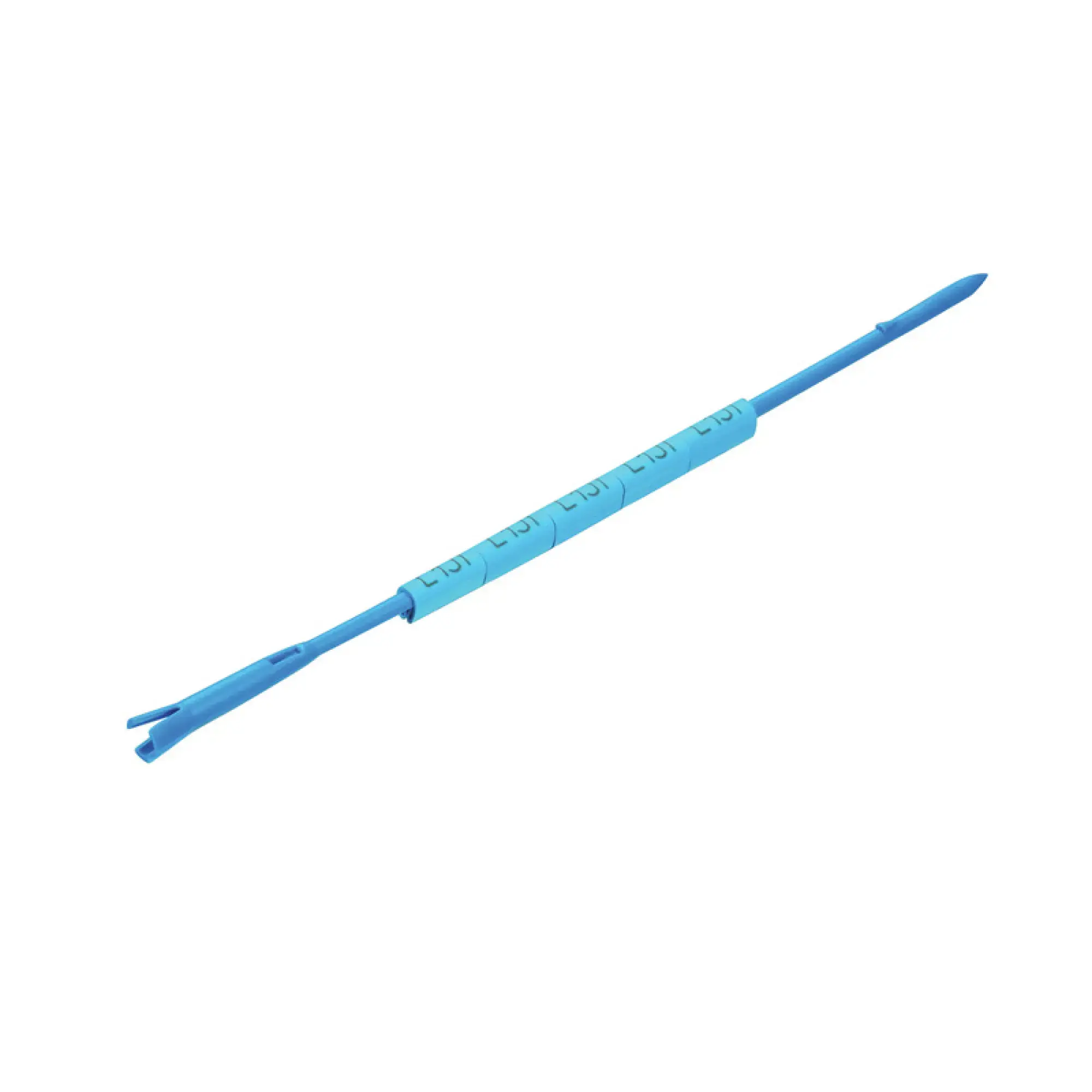 Weidmüller 0572900002 Mounting mandrel, 2.5 - 5 mm, 4.2 mm, Printed characters: neutral, Blank, blue (img_001)