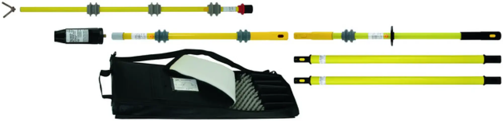 Dehn 769712 Voltage detector kit PHE III 60...110kV Cat.S f.switchgear/overhead lines,CODED (img_001)