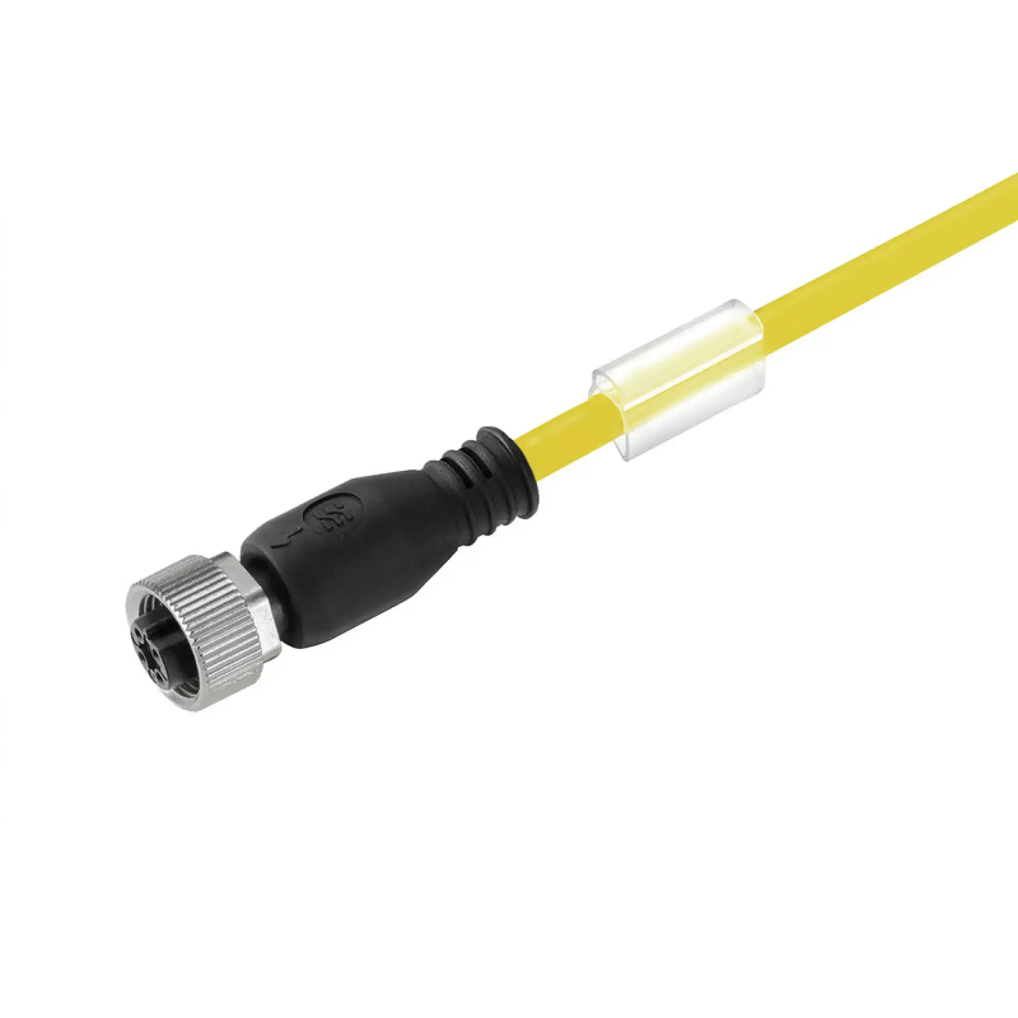 Weidmüller 1092921500 Sensor-actuator Cable (assembled), One end without connector, M12, Number of poles: 4, Female socket, straight, LED: No, Cable length: 15 m, Shielded: (img_001)