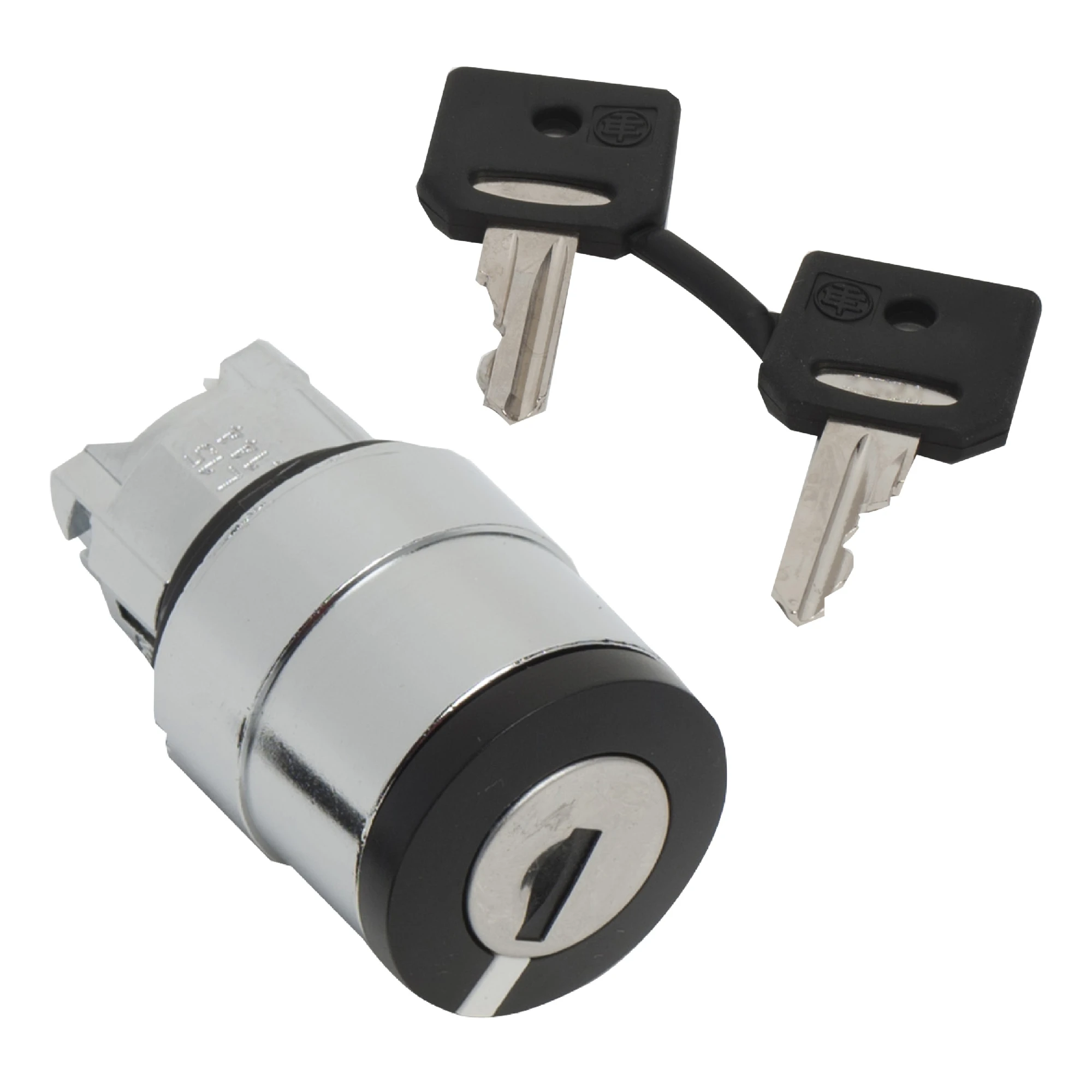 Schneider Electric ZB4BG610 Key switch, front element, Harmony XB4, metal, 22mm, black, 2 positions, momentary, Ronis 458A (img_001) Schneider Electric ZB4BG610 Key switch, front element, Harmony XB4, metal, 22mm, black, 2 positions, momentary, Ronis 458A (img_001)