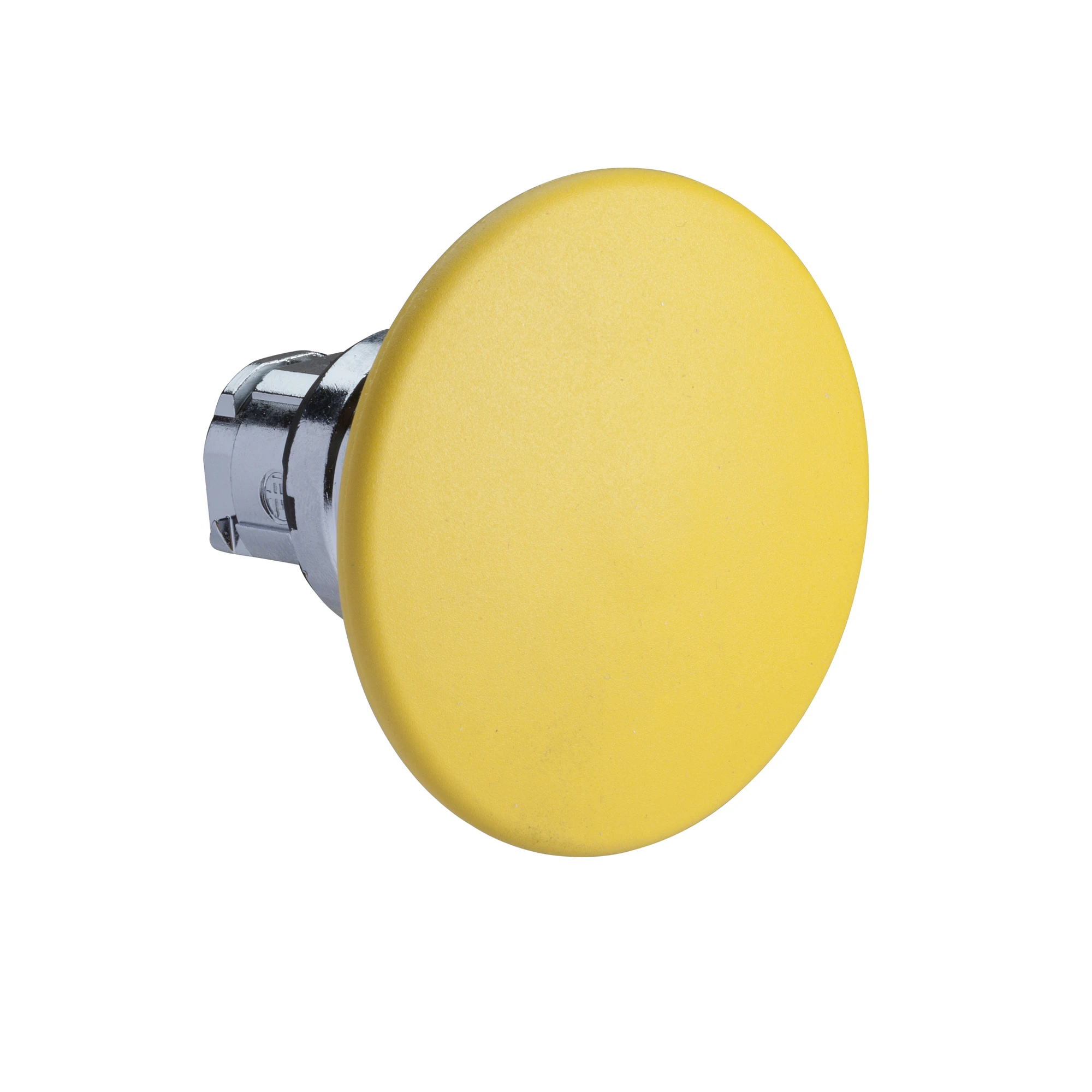 Schneider Electric ZB4BR5 Mushroom push button, Front element, Harmony XB4, Metal, 22mm, yellow, mushroom 60mm, unmarked, momentary (img_001) Schneider Electric ZB4BR5 Mushroom push button, Front element, Harmony XB4, Metal, 22mm, yellow, mushroom 60mm, unmarked, momentary (img_001)