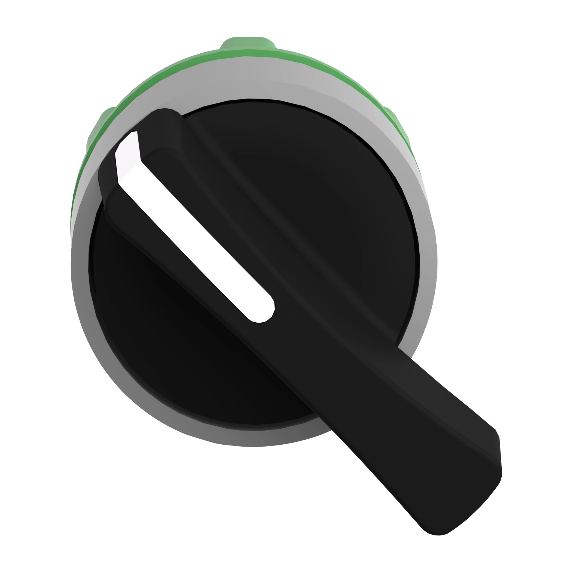 Schneider Electric ZB5AJ2C0 Selector switch, front element, Harmony XB5, plastic, 22mm, light grey, black, 2 positions, long toggle, latching (img_002) Schneider Electric ZB5AJ2C0 Selector switch, front element, Harmony XB5, plastic, 22mm, light grey, black, 2 positions, long toggle, latching (img_002)