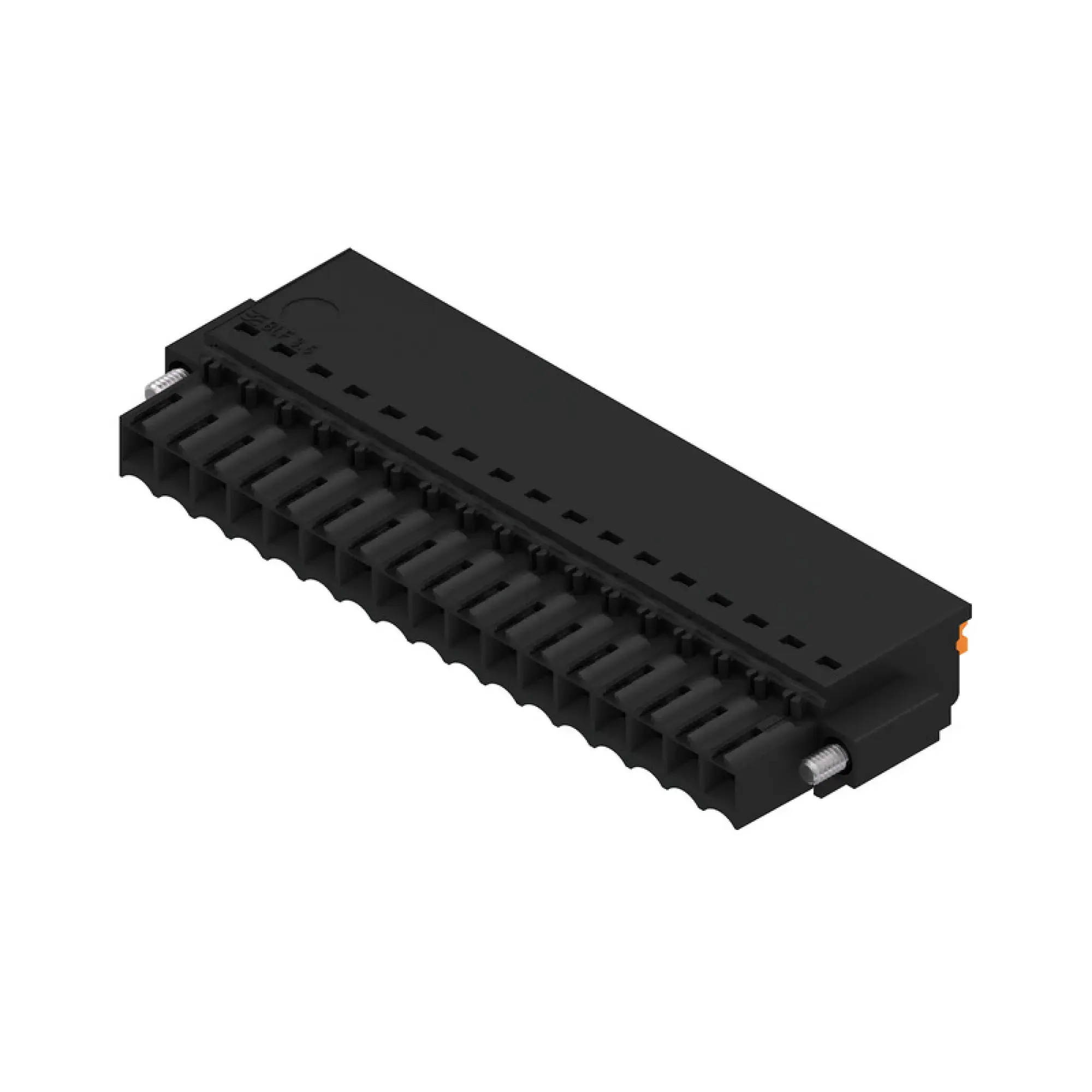 Weidmüller 2537980000 PCB connector (wire connection), 160 V, 17.5 A, Pitch in mm: 3.50, 1.5 mm², Number of poles: 17, PUSH IN with actuator, Box (img_001)