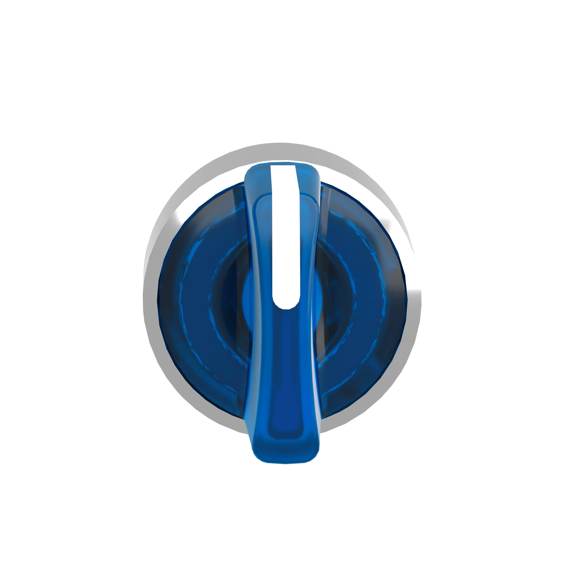 Schneider Electric ZB4BK1763 Illuminated selector switch, front element, Harmony XB4, metal, 22mm, blue, for universal LED, 3 positions, momentary left (img_005)