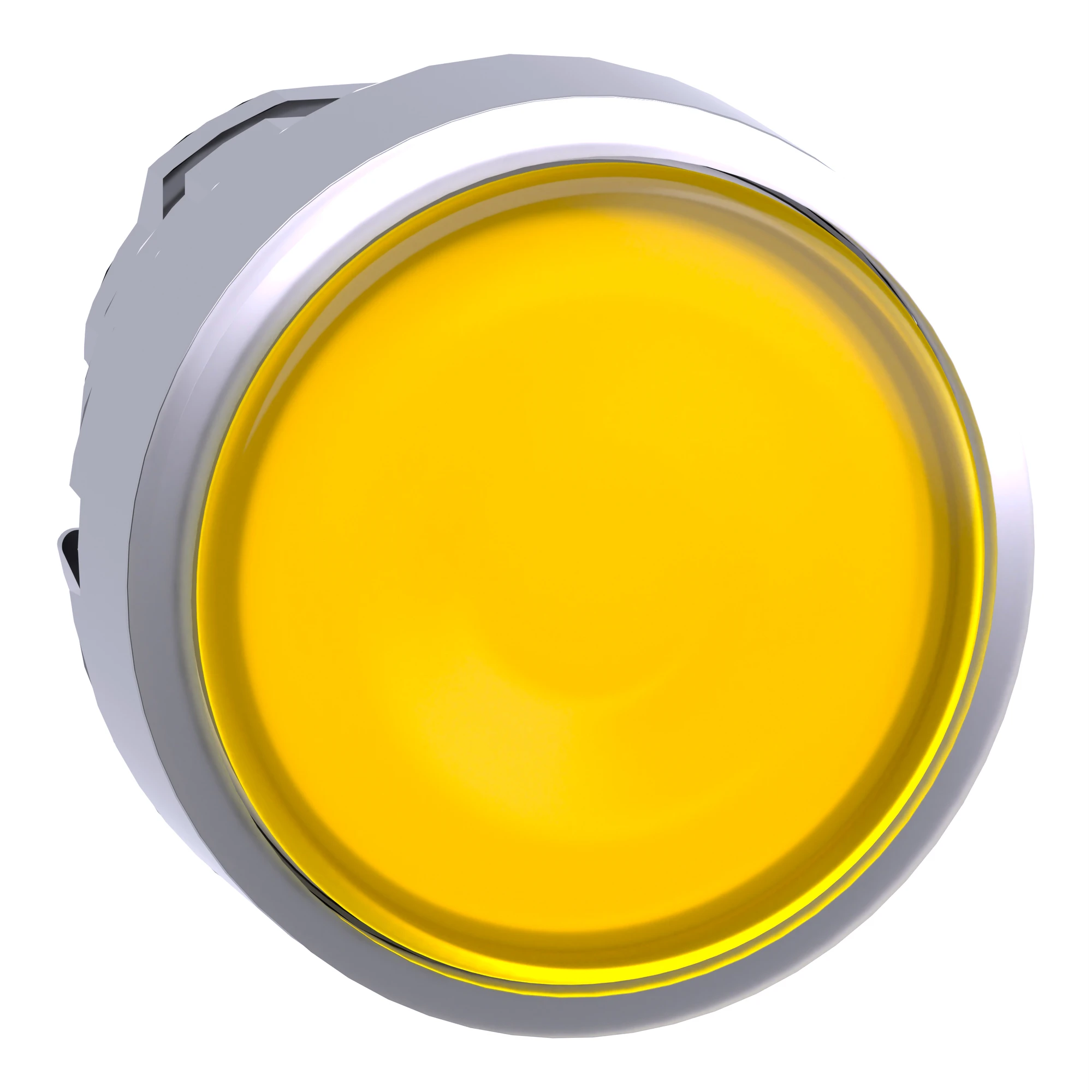 Schneider Electric ZB4BA88 Illuminated push-button, front element, Harmony XB4, metal, 22mm, yellow, momentary, for universal LED, for insertion label (img_001) Schneider Electric ZB4BA88 Illuminated push-button, front element, Harmony XB4, metal, 22mm, yellow, momentary, for universal LED, for insertion label (img_001)