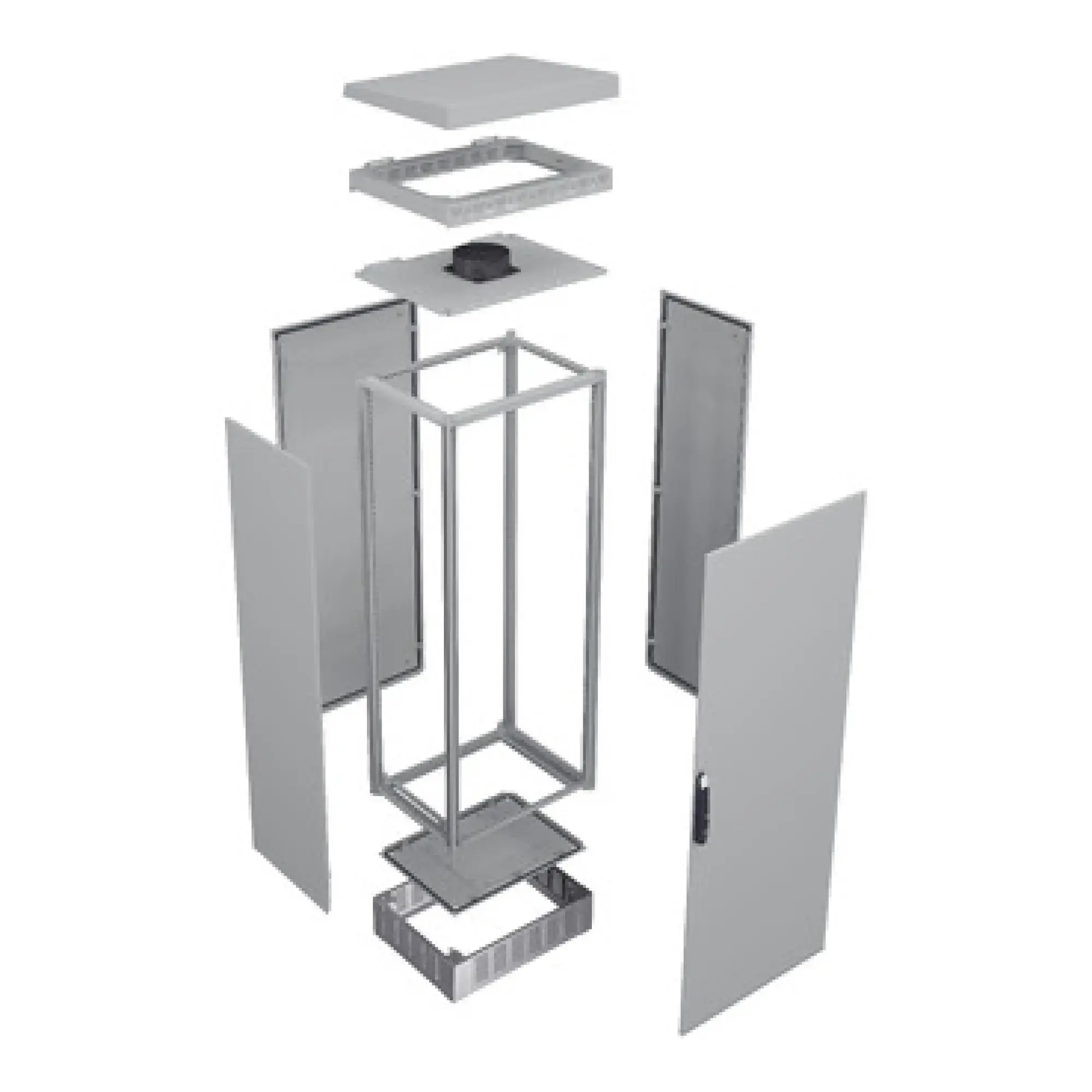 Schneider Electric NSYSFNCVR66HD Roof ventilation module, PanelSeT SFN, for outdoor electrical enclosure W600 D600mm, IP55, RAL7035 (img_006)