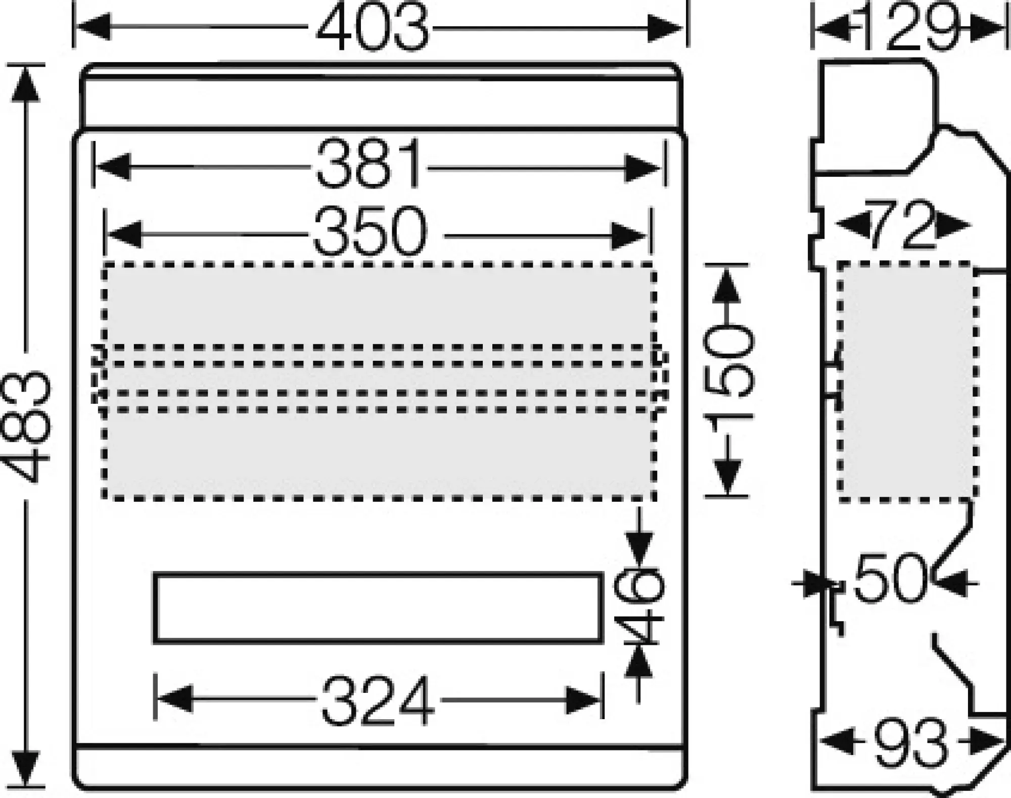 Hensel 6100431 KV 90-Automatengehäuse 18 Teilungseinh. 1reih. + 1 Tragschiene KV 9230 (img_002) Hensel 6100431 KV 90-Automatengehäuse 18 Teilungseinh. 1reih. + 1 Tragschiene KV 9230 (img_002)