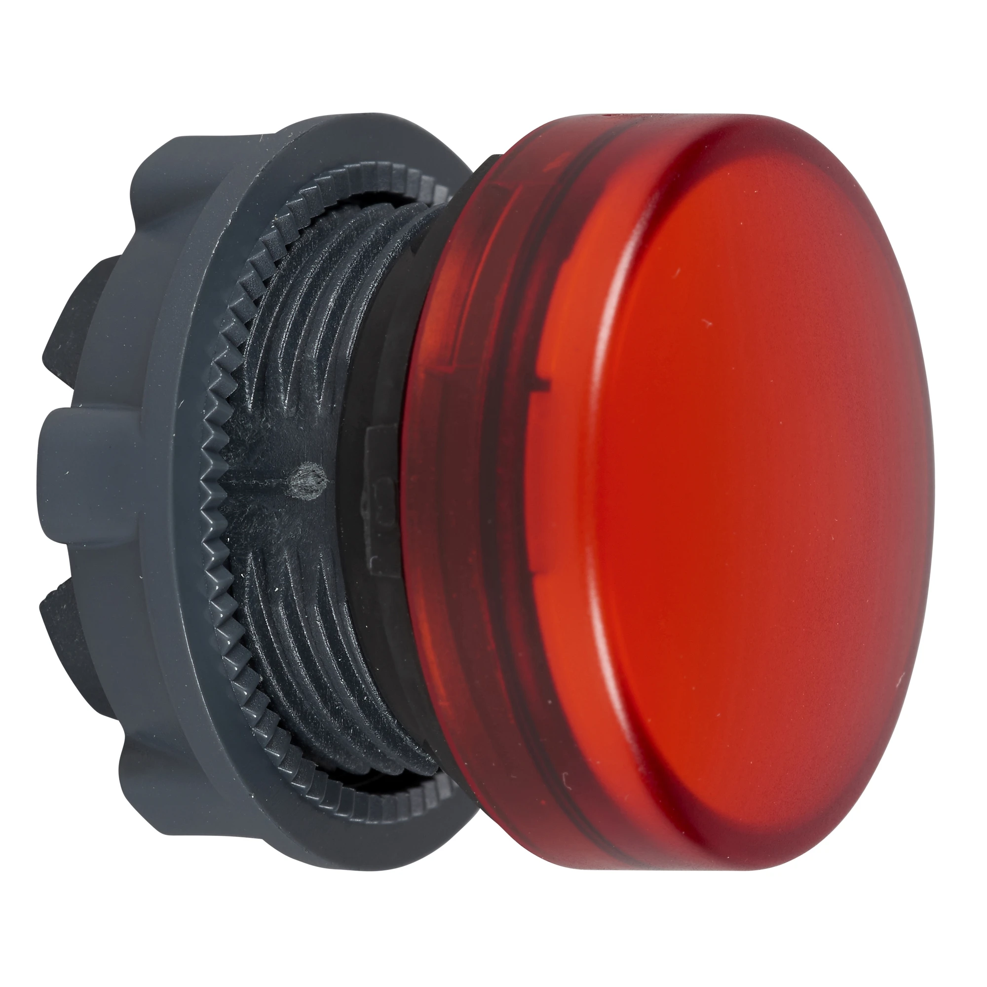 Schneider Electric ZB5AV04 Pilot light, front element, Harmony XB5, plastic, 22mm, red, for incandescent lamp BA9s, smooth calotte (img_001)