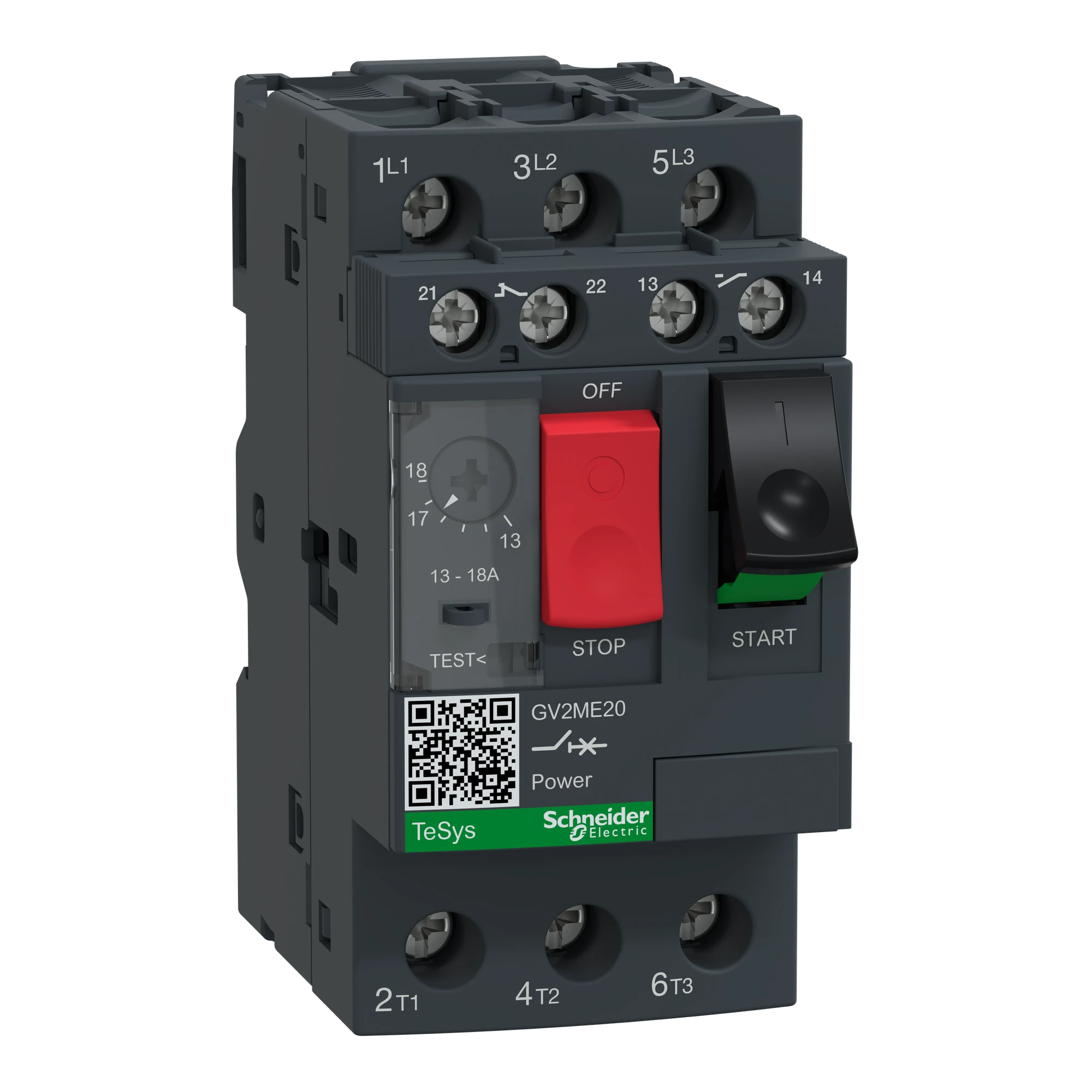 Schneider Electric GV2ME20AE11TQ Motor Power Switch GV2-ME, 13-18A, 3 3d, thermal/magnetic tripping unit (img_001) Schneider Electric GV2ME20AE11TQ Motor Power Switch GV2-ME, 13-18A, 3 3d, thermal/magnetic tripping unit (img_001)