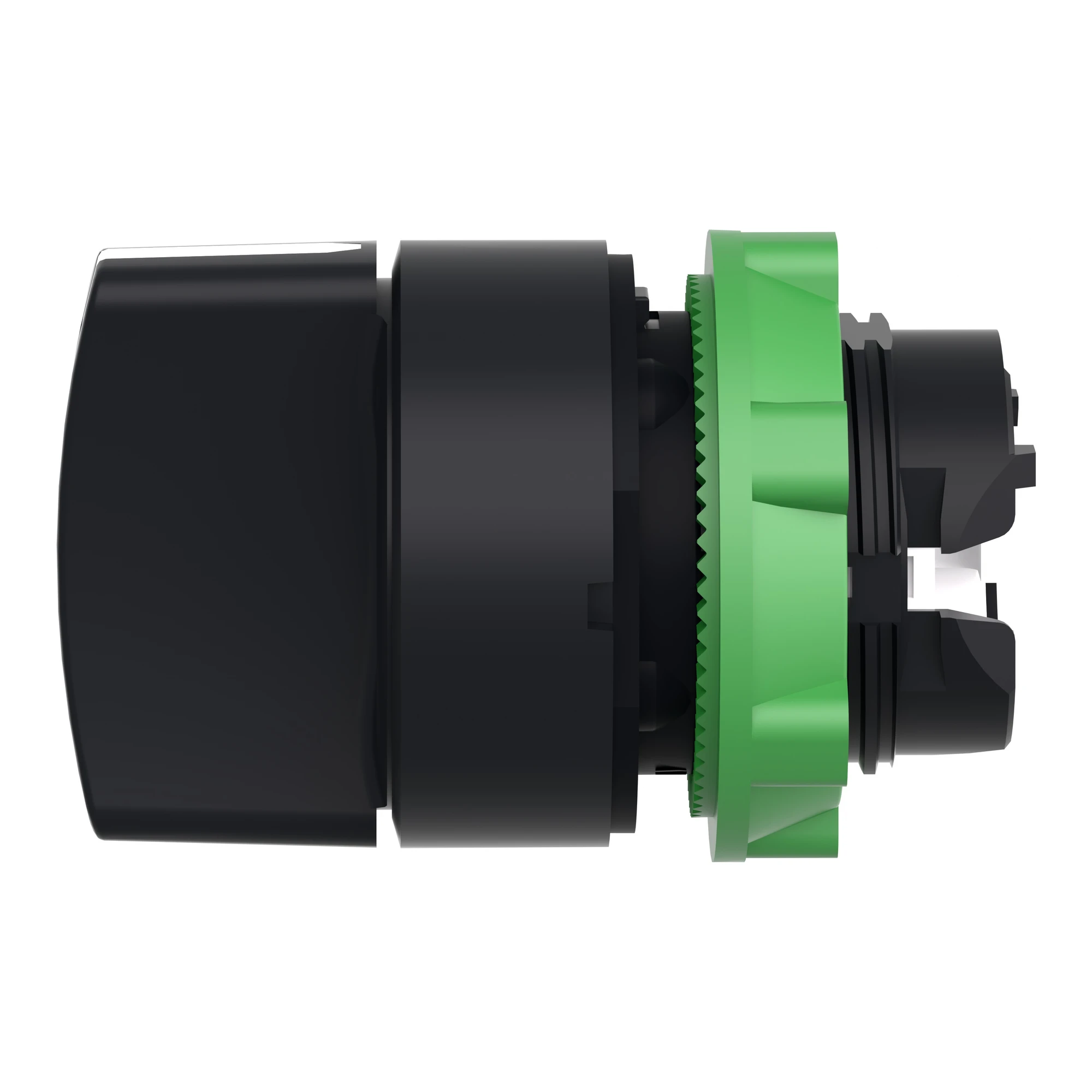 Schneider Electric ZB5AD8 Selector switch, front element, Harmony XB5, plastic, 22mm, black, 3 positions, center left latching (img_007)