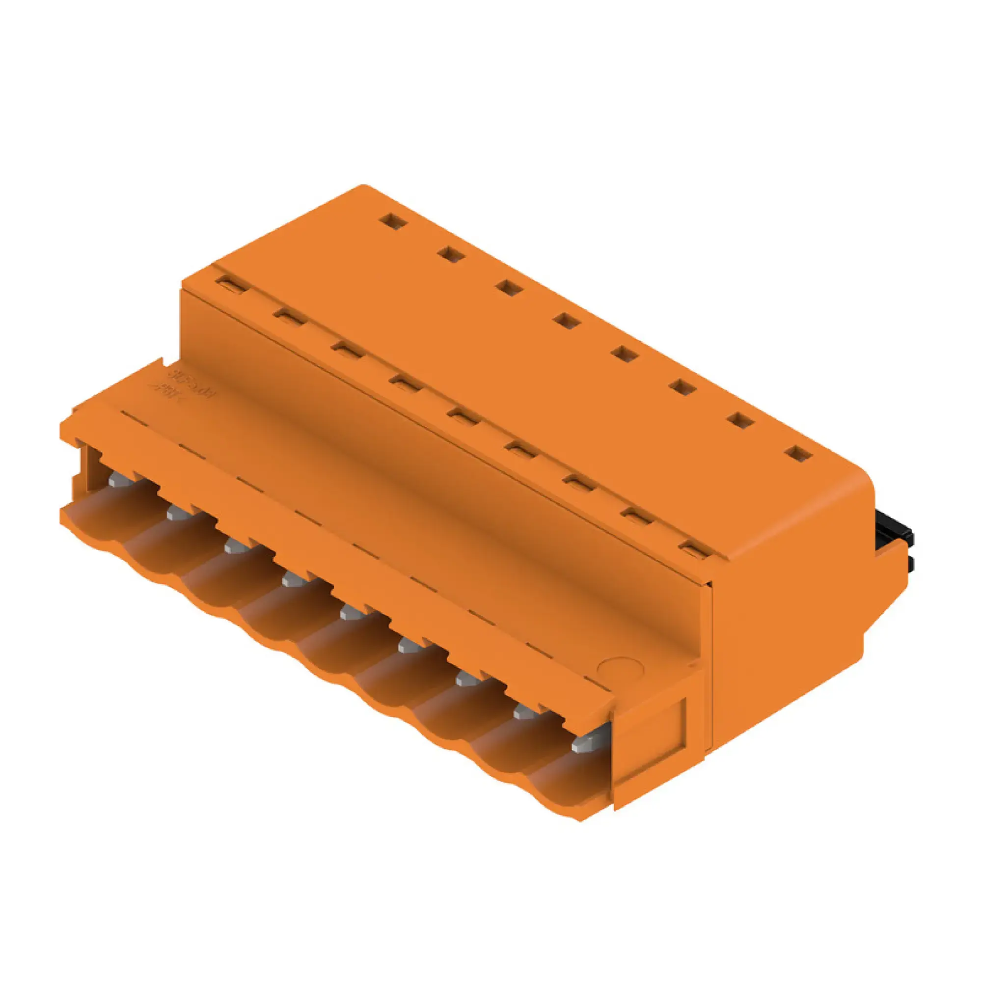 Weidmüller 1335520000 PCB connector (wire connection), 320 V, 25.9 A, Pitch in mm: 5.08, 3.31 mm², Number of poles: 9, PUSH IN with actuator, Box (img_001)