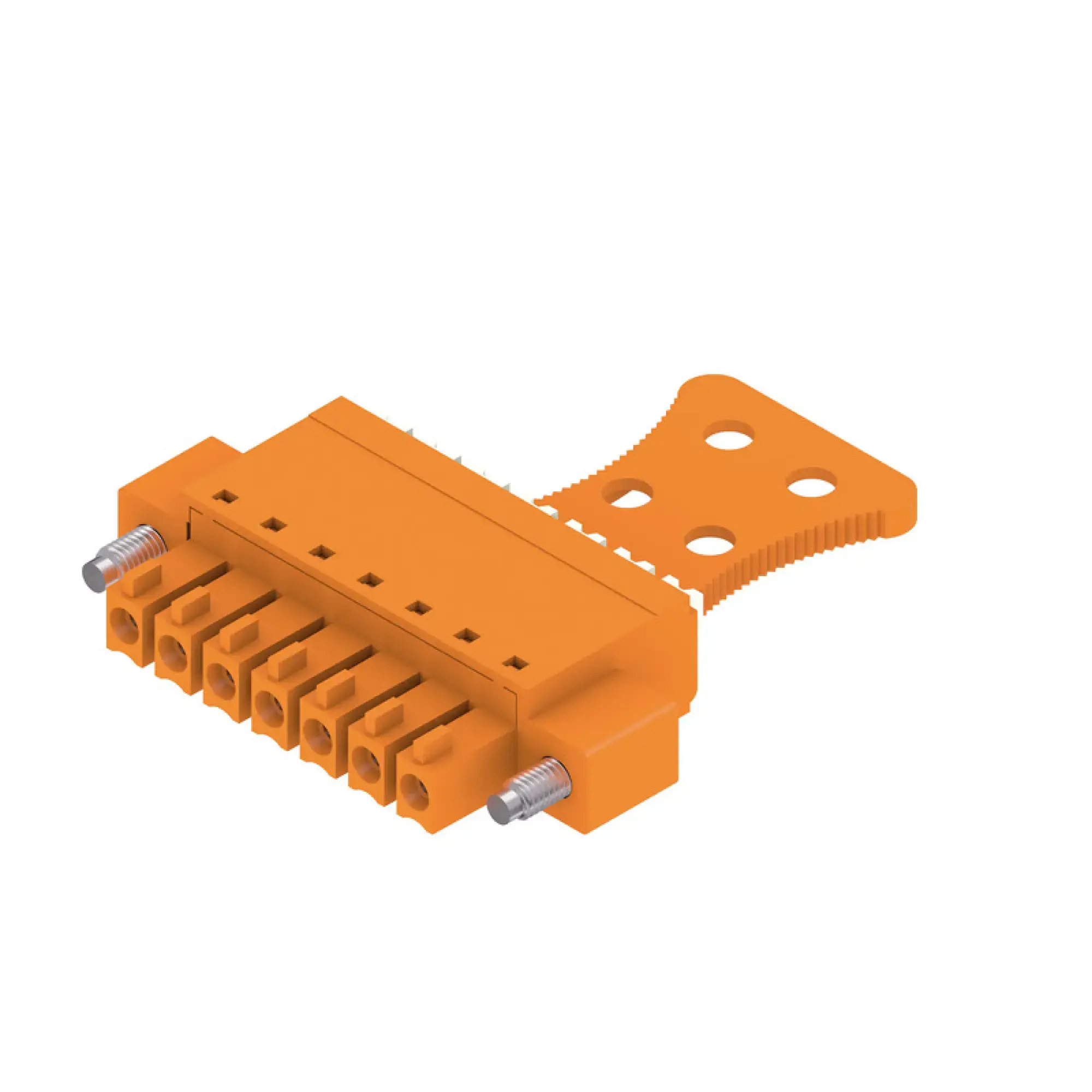Weidmüller 1235990000 PCB connector (wire connection), 160 V, 17.5 A, Pitch in mm: 3.81, 1.5 mm², Number of poles: 7, PUSH IN with actuator, Box (img_001)
