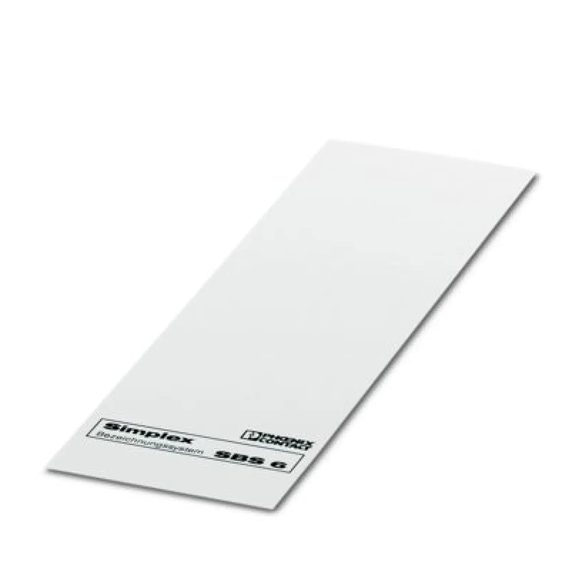 Phoenix Contact 1007222 Marker card SBS 6:UNBEDRUCKT (img_001) Phoenix Contact 1007222 Marker card SBS 6:UNBEDRUCKT (img_001)