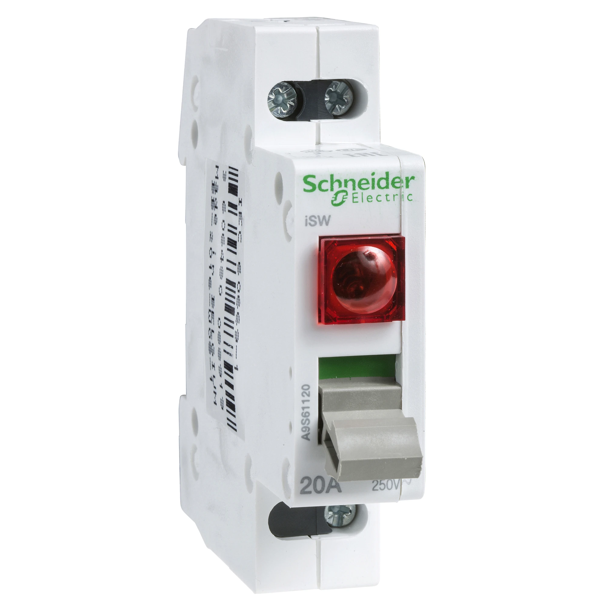 Schneider Electric A9S61132 Load Disconnect Switch iSW with Indicator Light, 1P, 32A, 250V (img_001) Schneider Electric A9S61132 Load Disconnect Switch iSW with Indicator Light, 1P, 32A, 250V (img_001)
