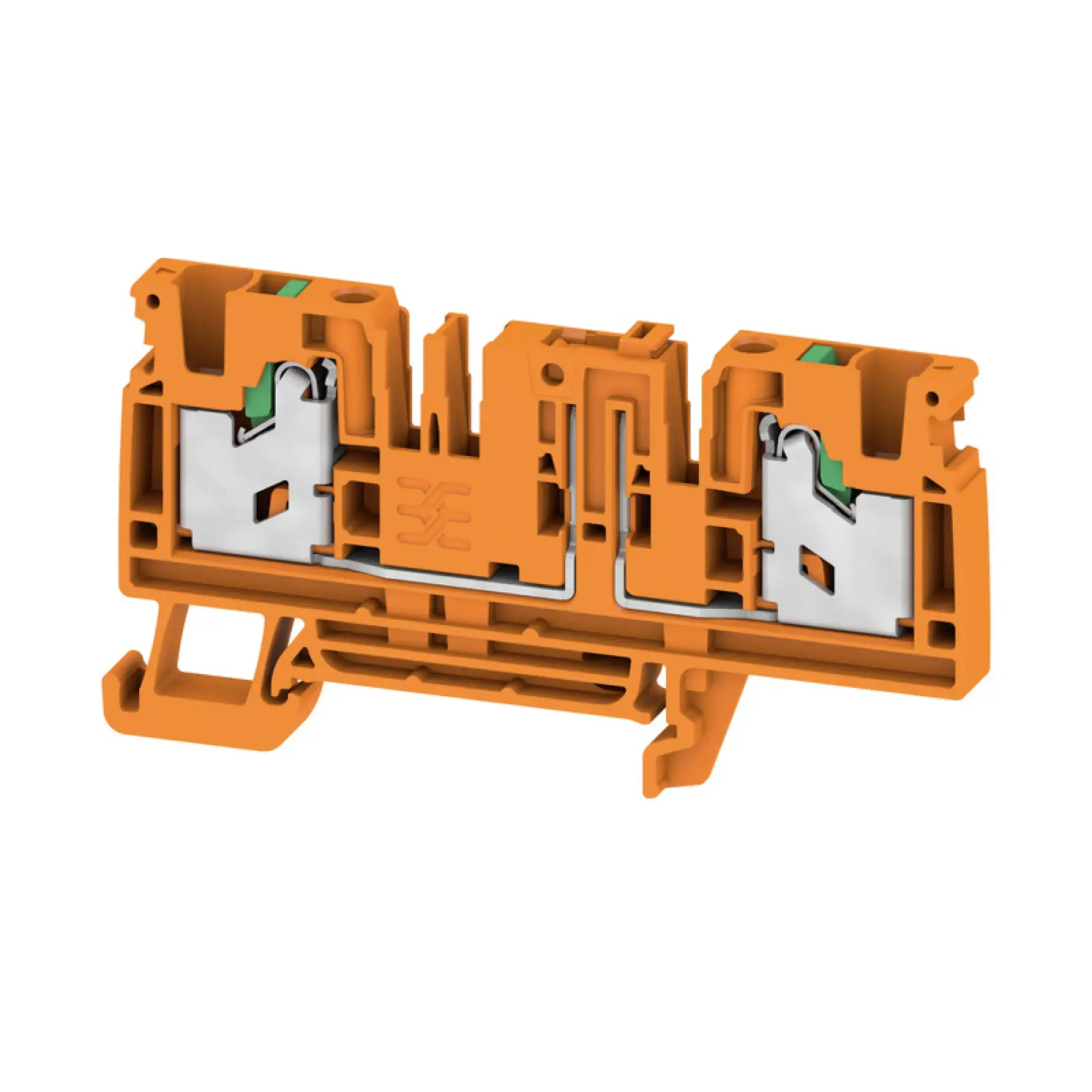 Weidmüller 2941440000 Test-disconnect terminal, SNAP IN, orange, 4 mm², 20 A, 500 V, Number of connections: 2, Number of levels: 1 SDT 4 2C OR (img_001) Weidmüller 2941440000 Test-disconnect terminal, SNAP IN, orange, 4 mm², 20 A, 500 V, Number of connections: 2, Number of levels: 1 SDT 4 2C OR (img_001)