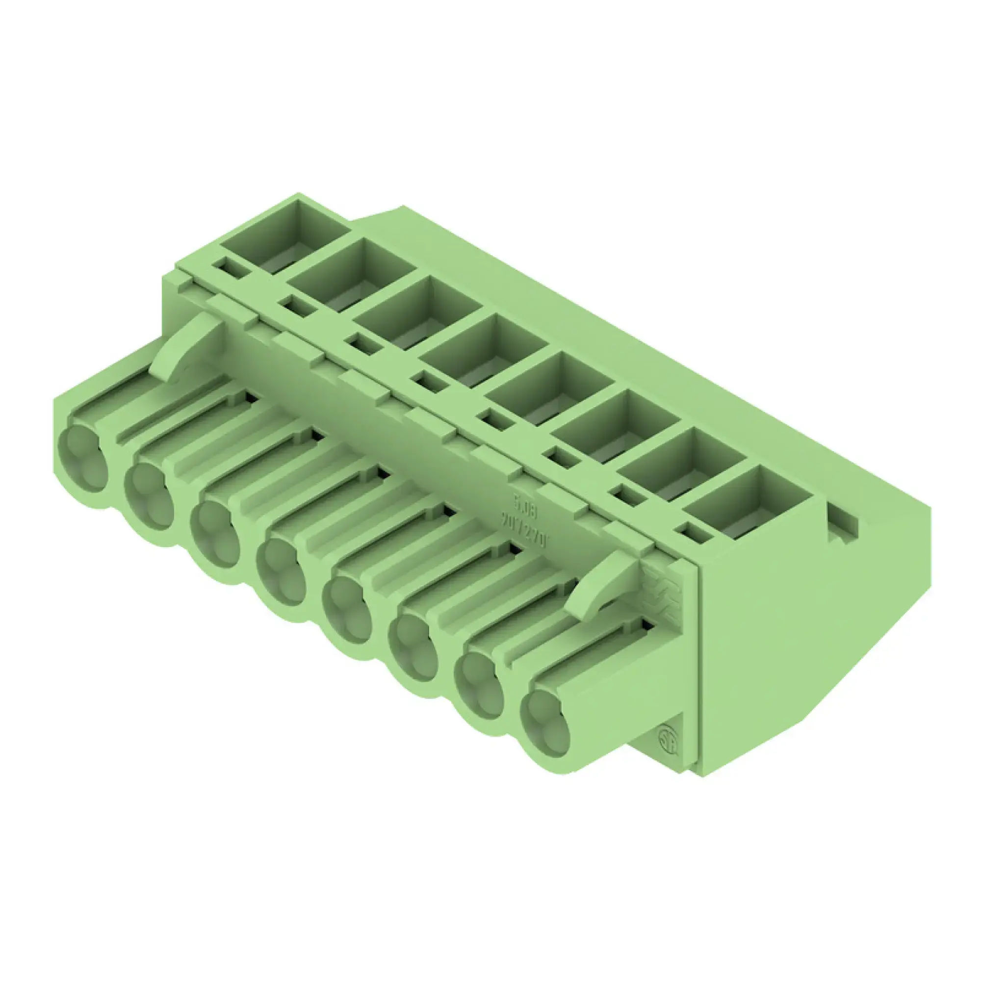 Weidmüller 1388880000 PCB connector (wire connection), 320 V, 23 A, Pitch in mm: 5.08, 4 mm², Number of poles: 8, Clamping yoke connection, Box (img_001) Weidmüller 1388880000 PCB connector (wire connection), 320 V, 23 A, Pitch in mm: 5.08, 4 mm², Number of poles: 8, Clamping yoke connection, Box (img_001)