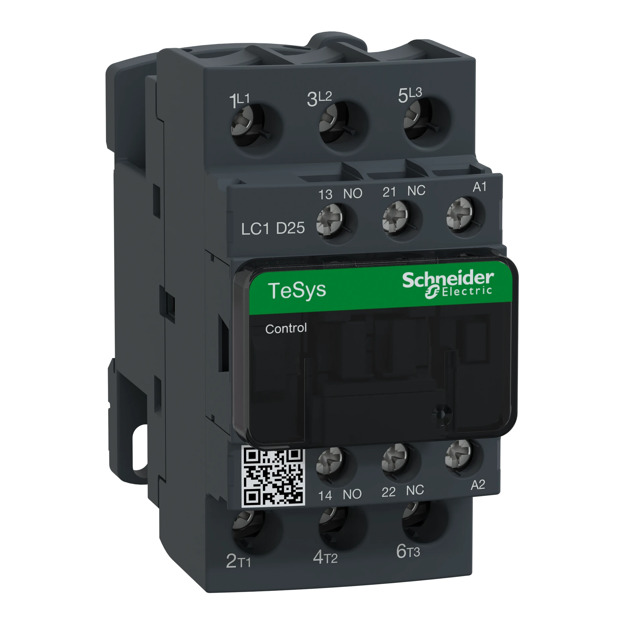 Schneider Electric LC1D25F7 Power contactor LC1D 3p, +1NO+1NC, 11 kW, 25 A, 400 V AC3, coil 110 V AC (img_001) Schneider Electric LC1D25F7 Power contactor LC1D 3p, +1NO+1NC, 11 kW, 25 A, 400 V AC3, coil 110 V AC (img_001)