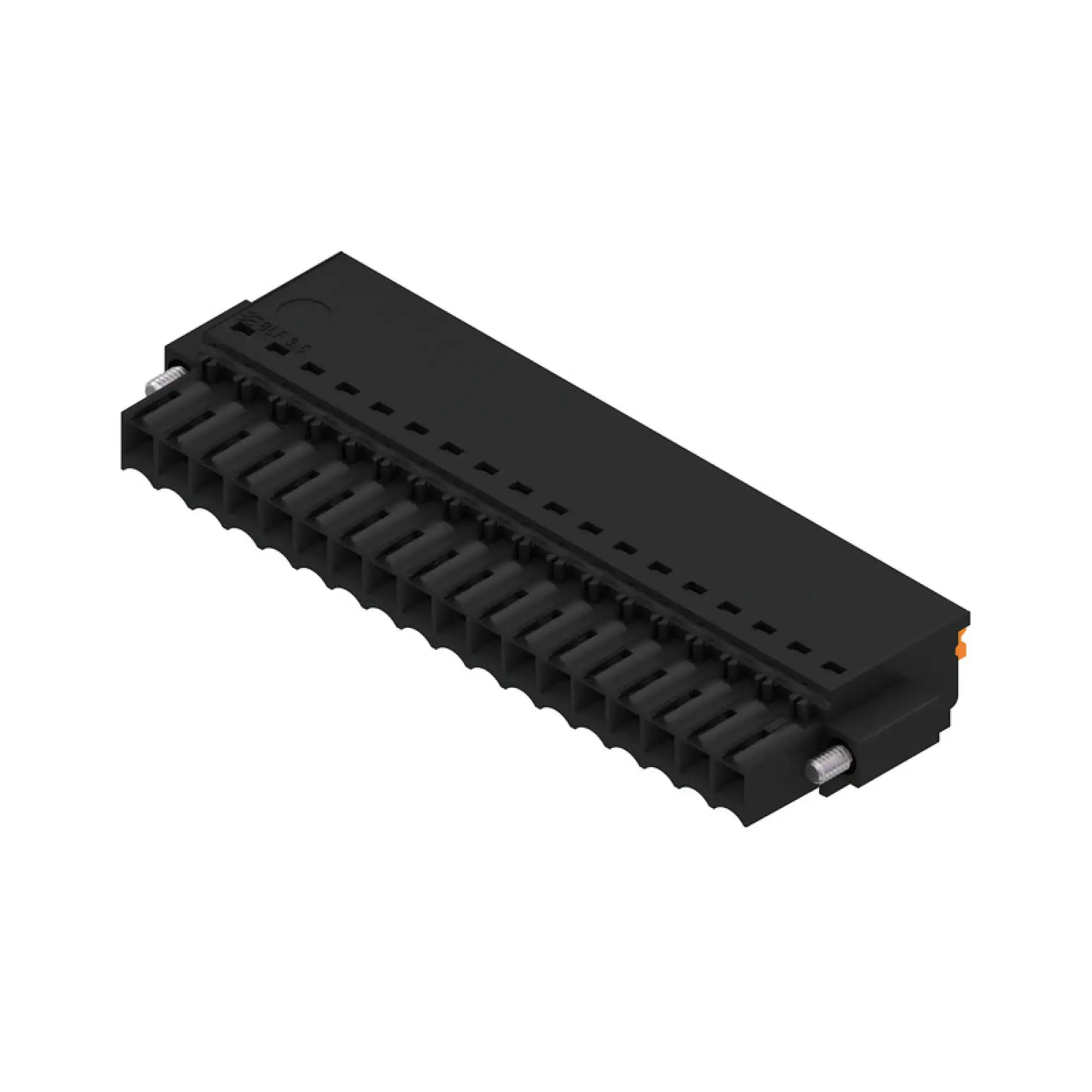 Weidmüller 2537990000 PCB connector (wire connection), 160 V, 17.5 A, Pitch in mm: 3.50, 1.5 mm², Number of poles: 18, PUSH IN with actuator, Box (img_001)