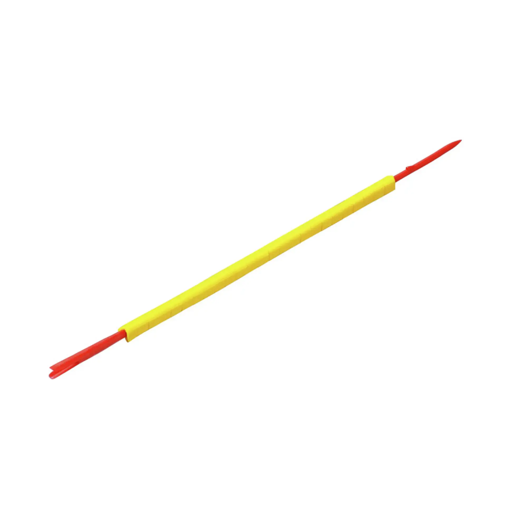 Weidmüller 0560001687 Mounting mandrel, 1.3 - 3 mm, 3.4 mm, Printed characters: neutral, Blank, yellow (img_001)