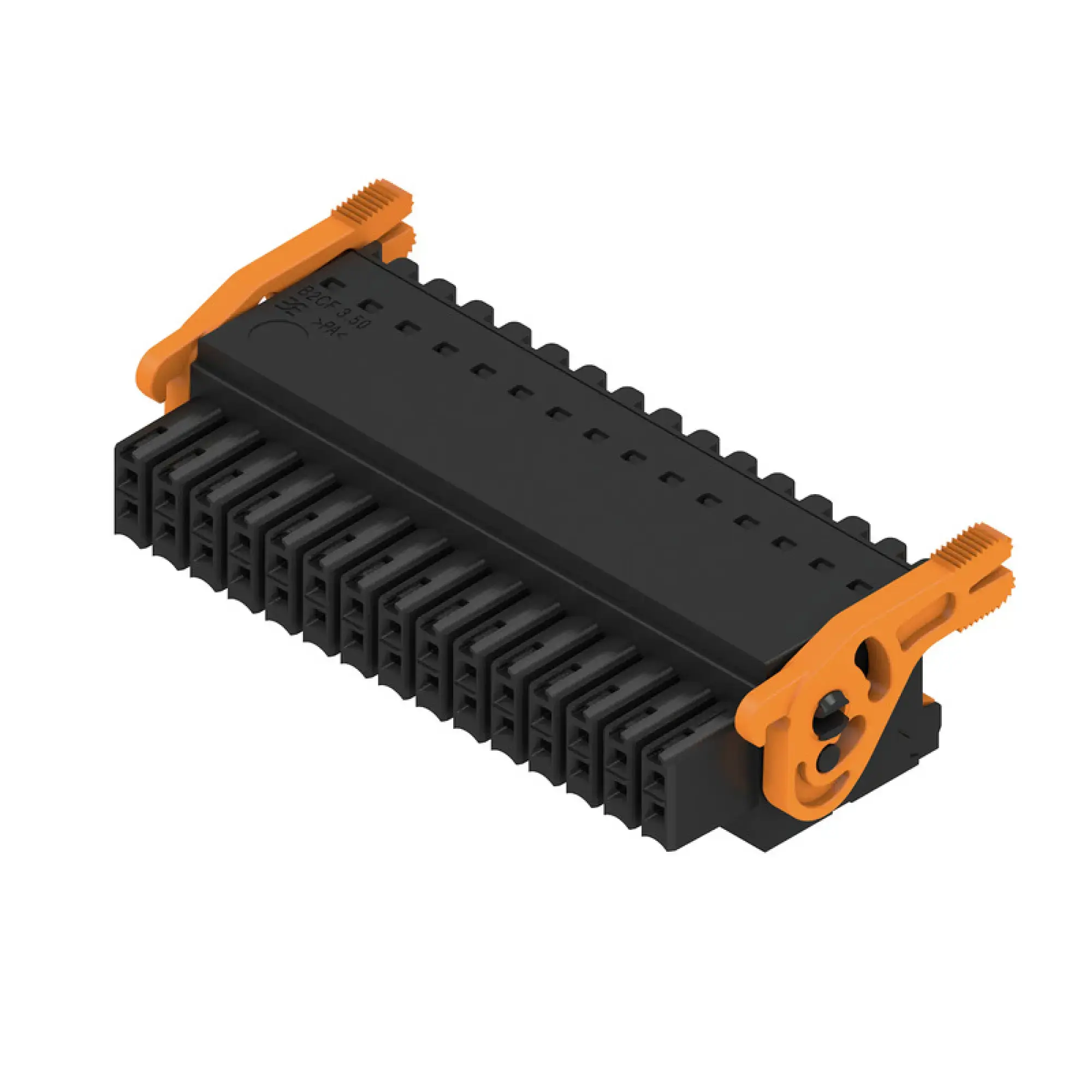 Weidmüller 1278380000 PCB connector (wire connection), 160 V, 13.4 A, Pitch in mm: 3.50, 1.5 mm², Number of poles: 30, PUSH IN with actuator, Box (img_001)