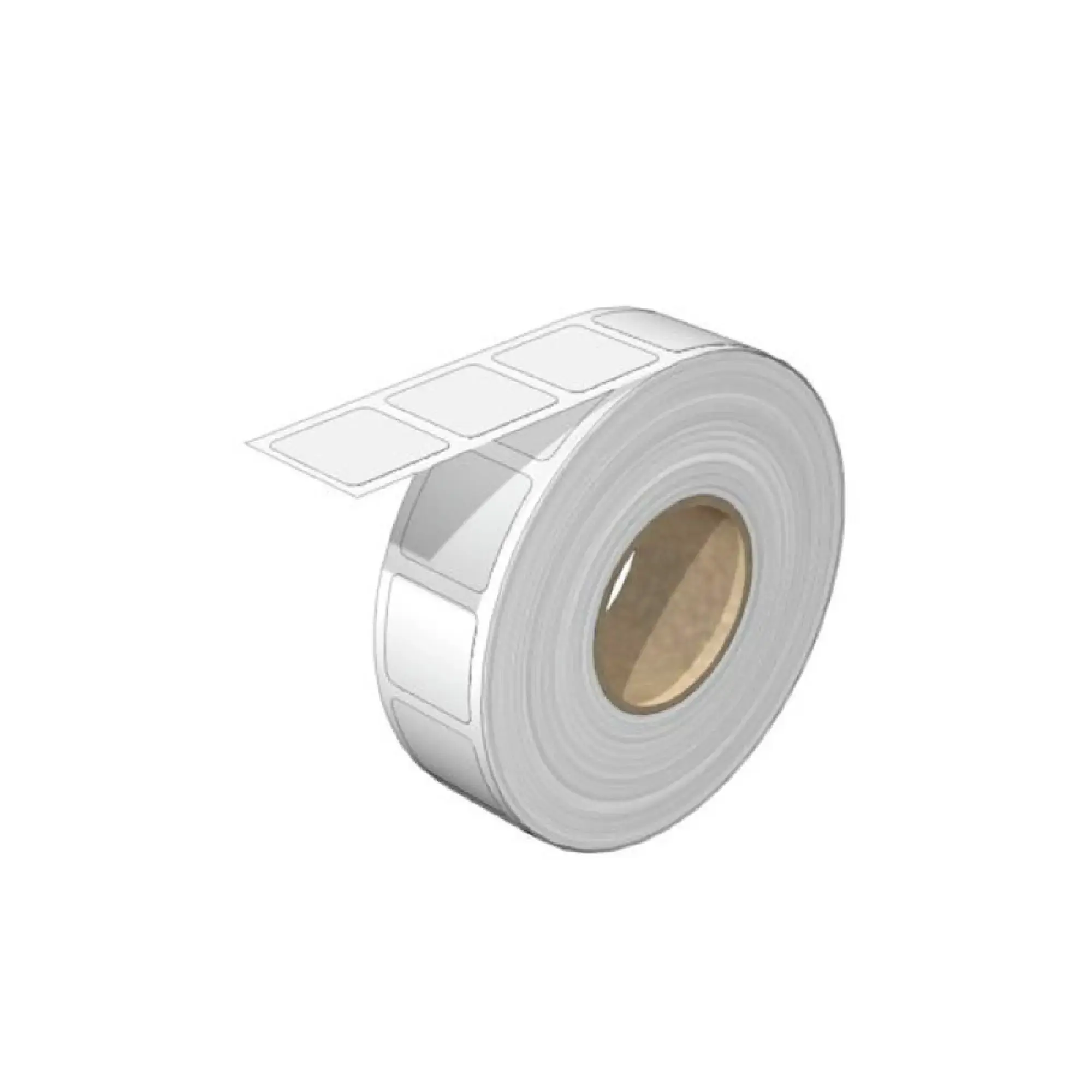 Weidmüller 2535610000 Device marking, Width: 22 mm, Polyester, white, Operating temperature range: -40...120 °C (img_001)